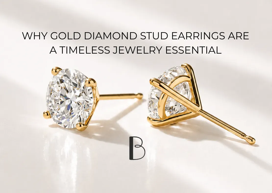 Why Gold Diamond Stud Earrings Are a Timeless Jewelry Essential