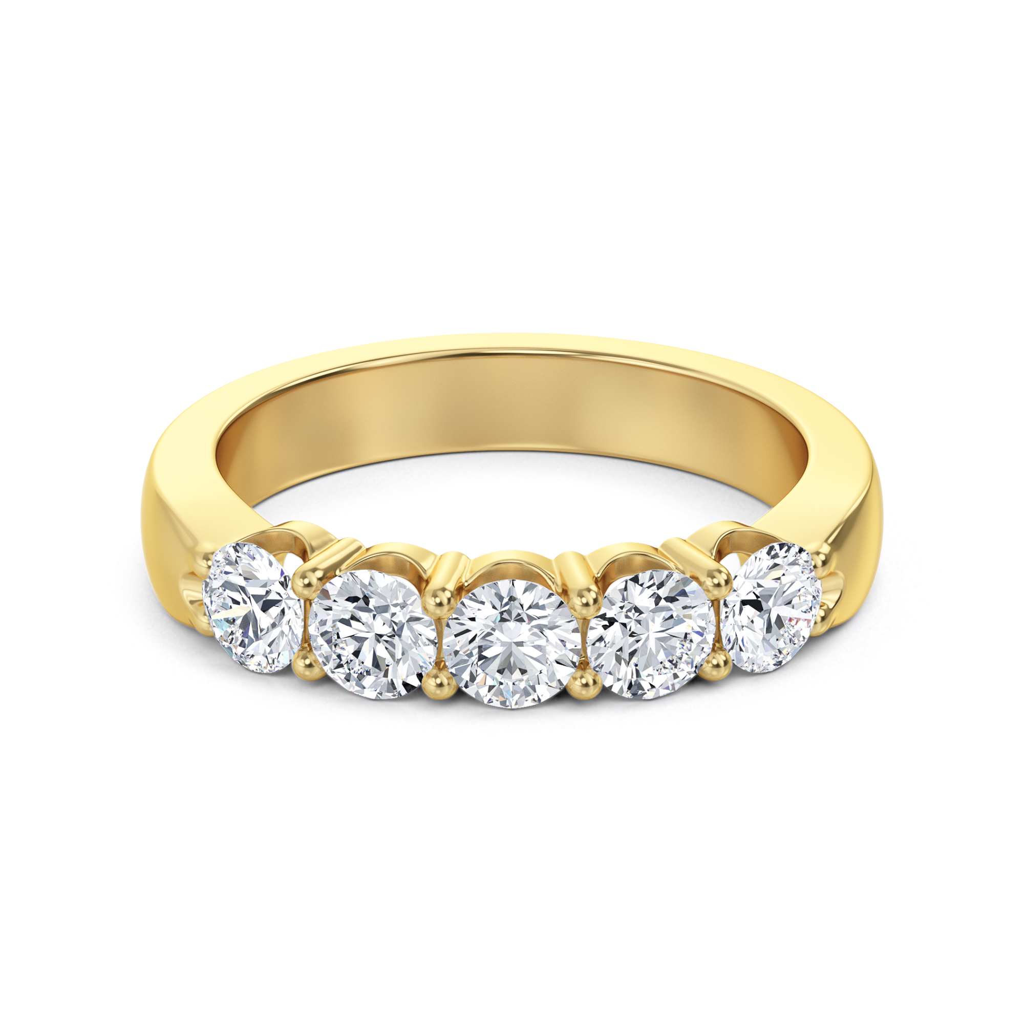 CLASSIC 5 STONE DIAMOND RING