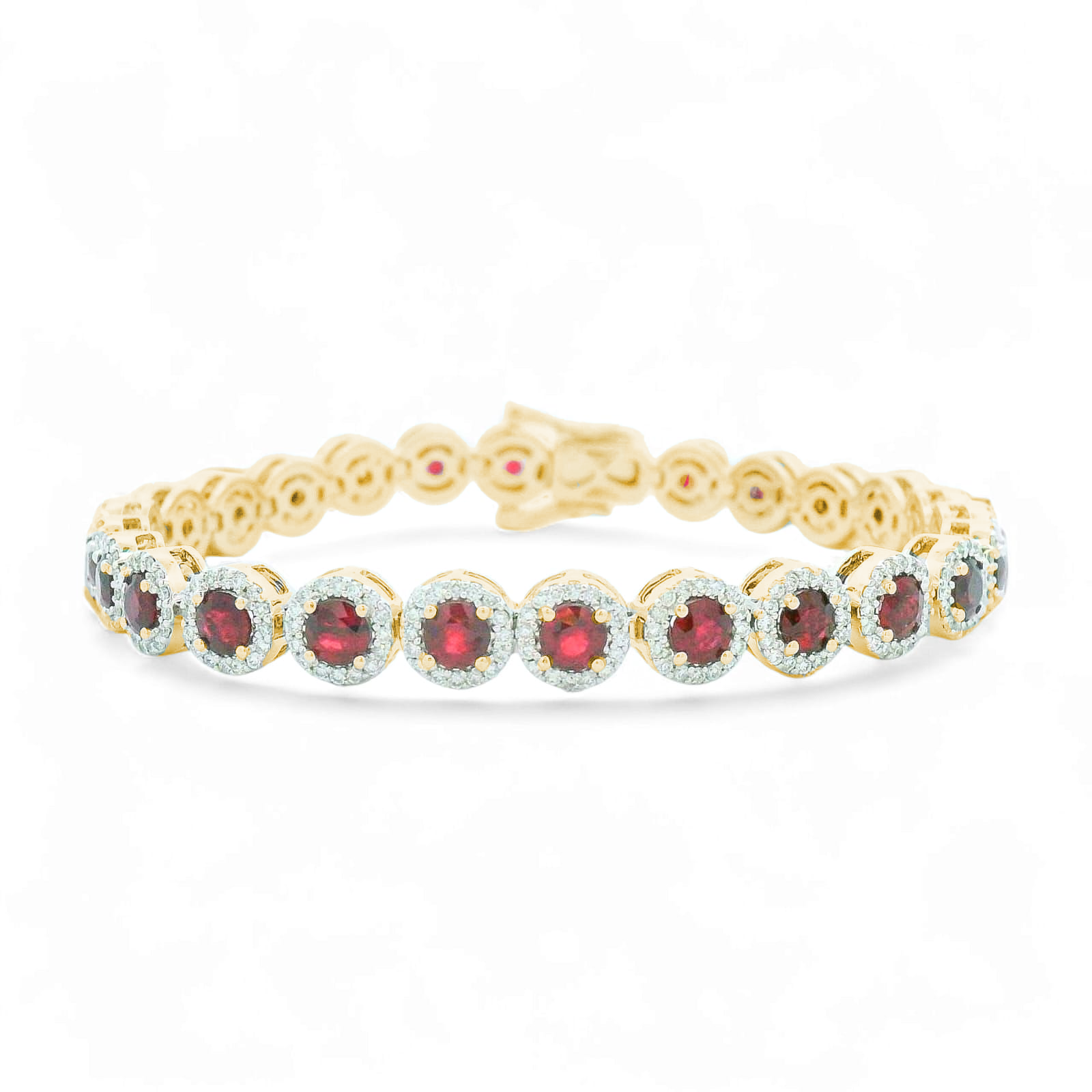 RUBY AND DIAMOND CLASSIC BRACELET