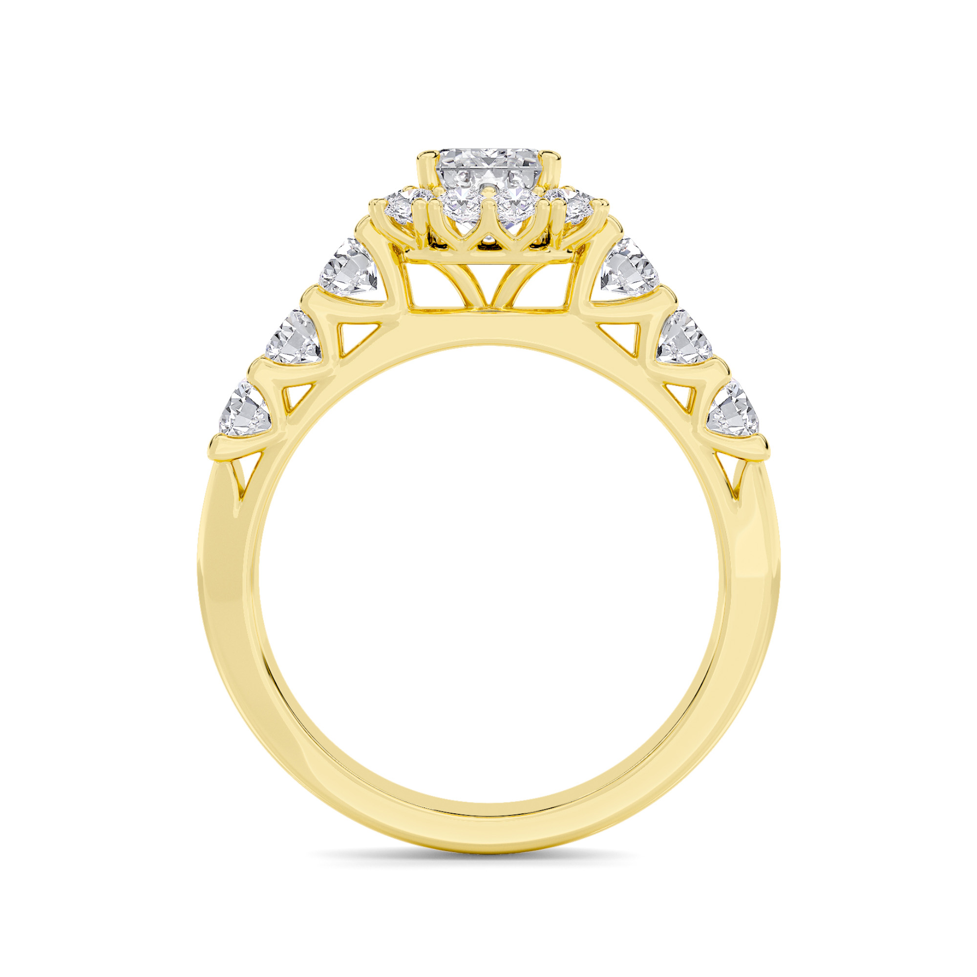 Eternal Halo Diamond Ring - 1