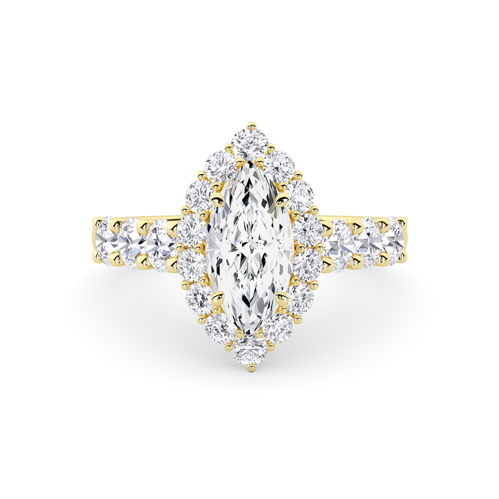 Eternal Halo Diamond Ring