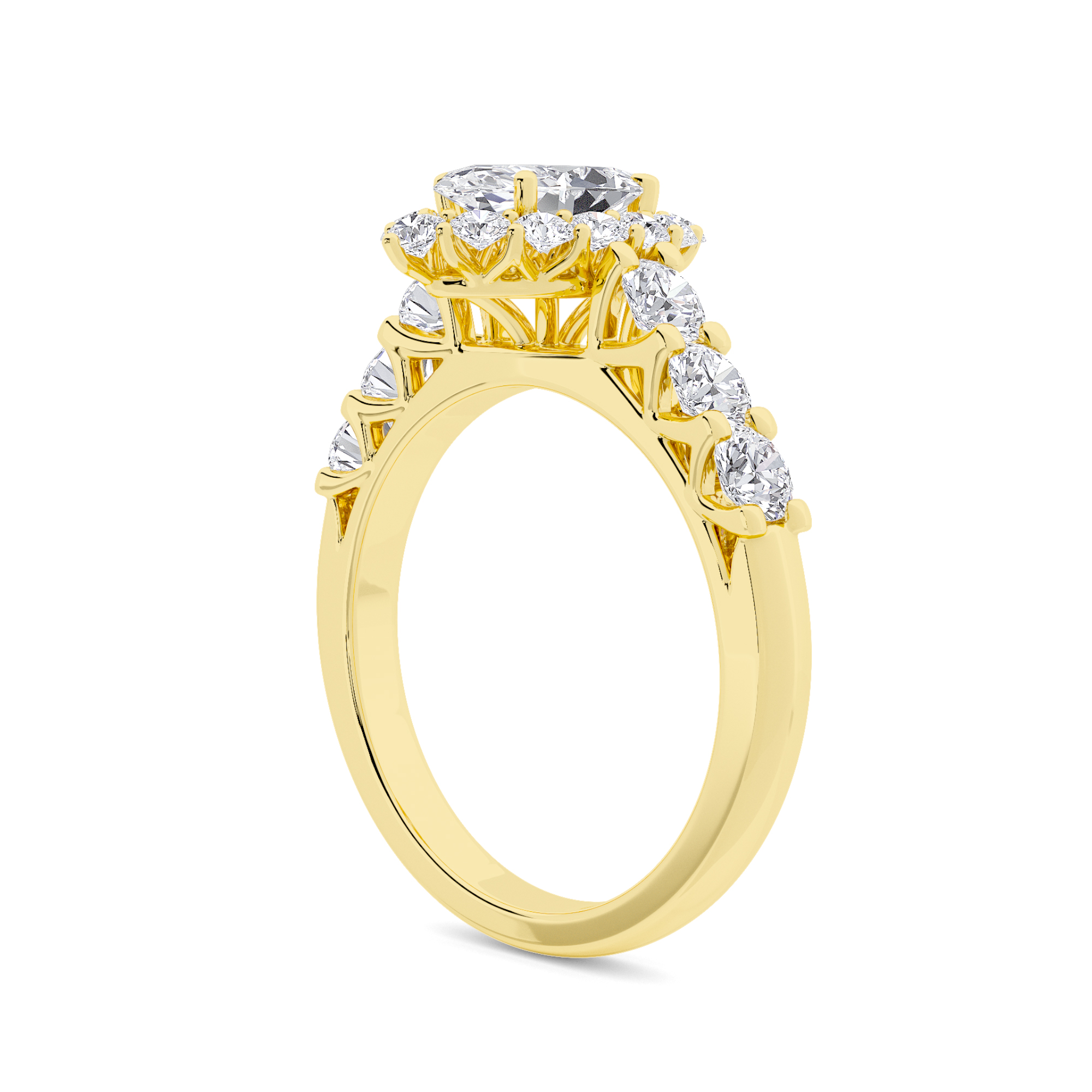 Eternal Halo Diamond Ring - 3