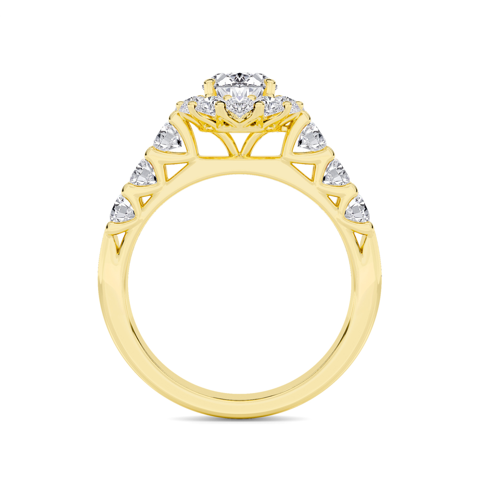 Eternal Halo Diamond Ring - 1