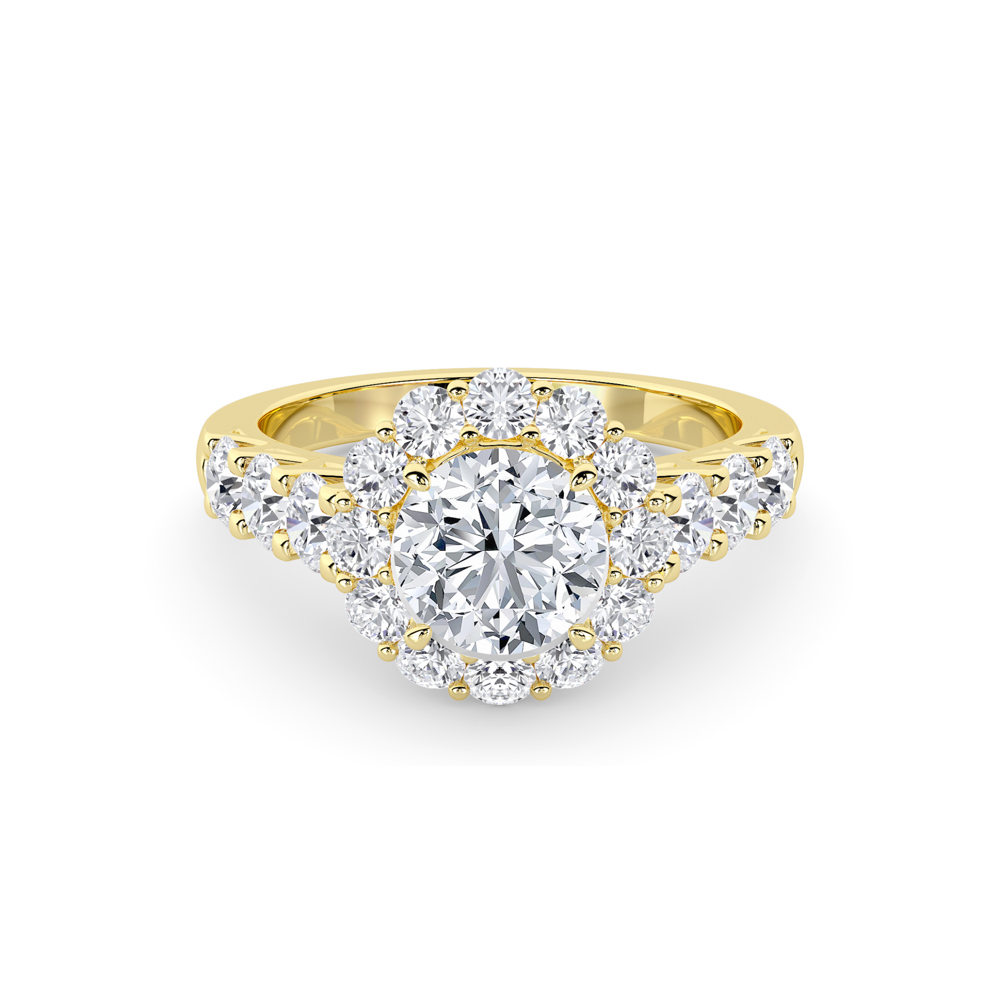 Eternal Halo Diamond Ring