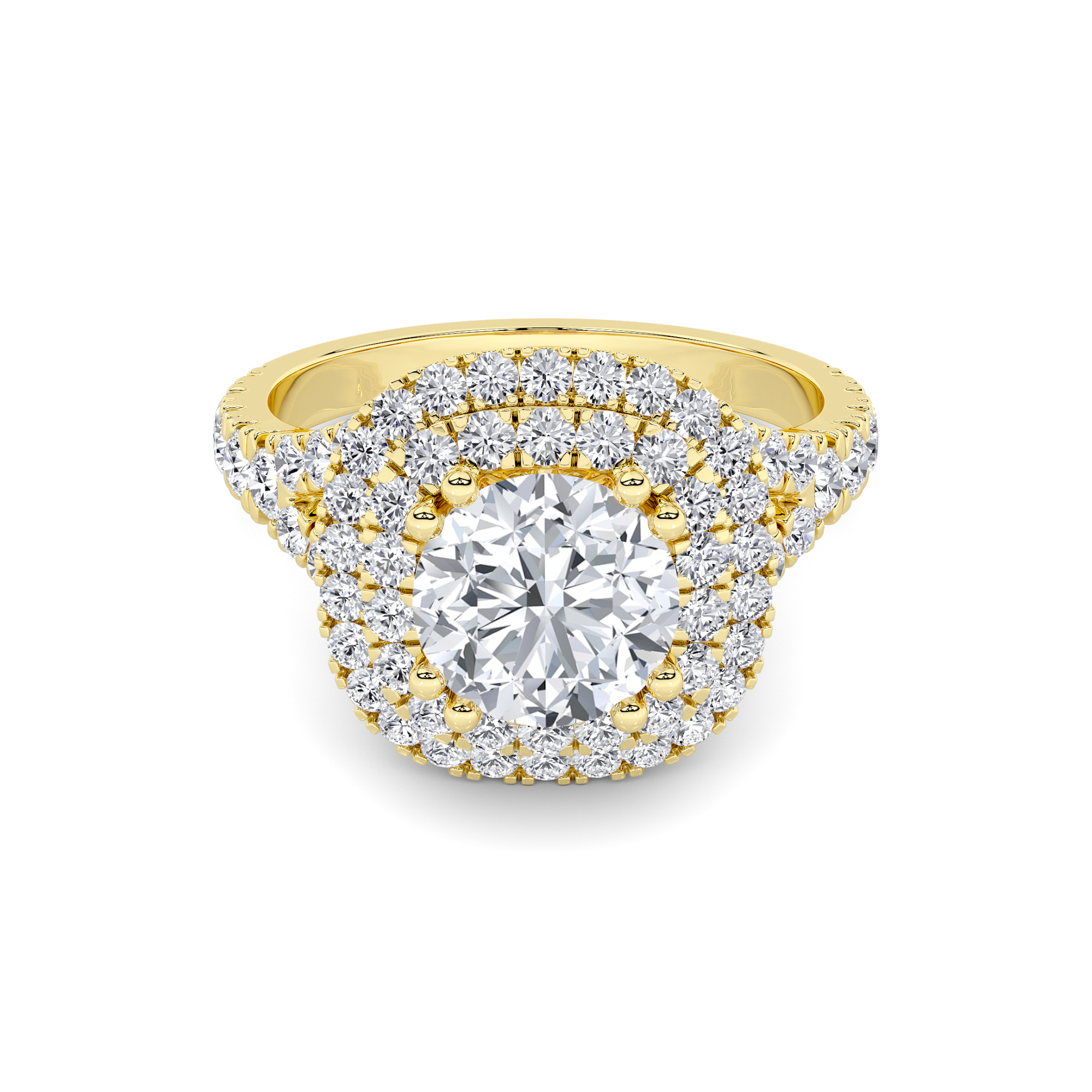 Royal Halo Diamond Ring