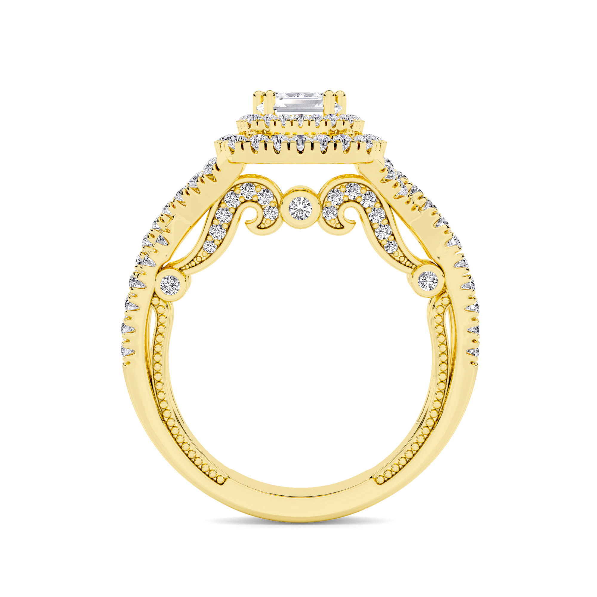 Infinity Halo Diamond Ring - 1