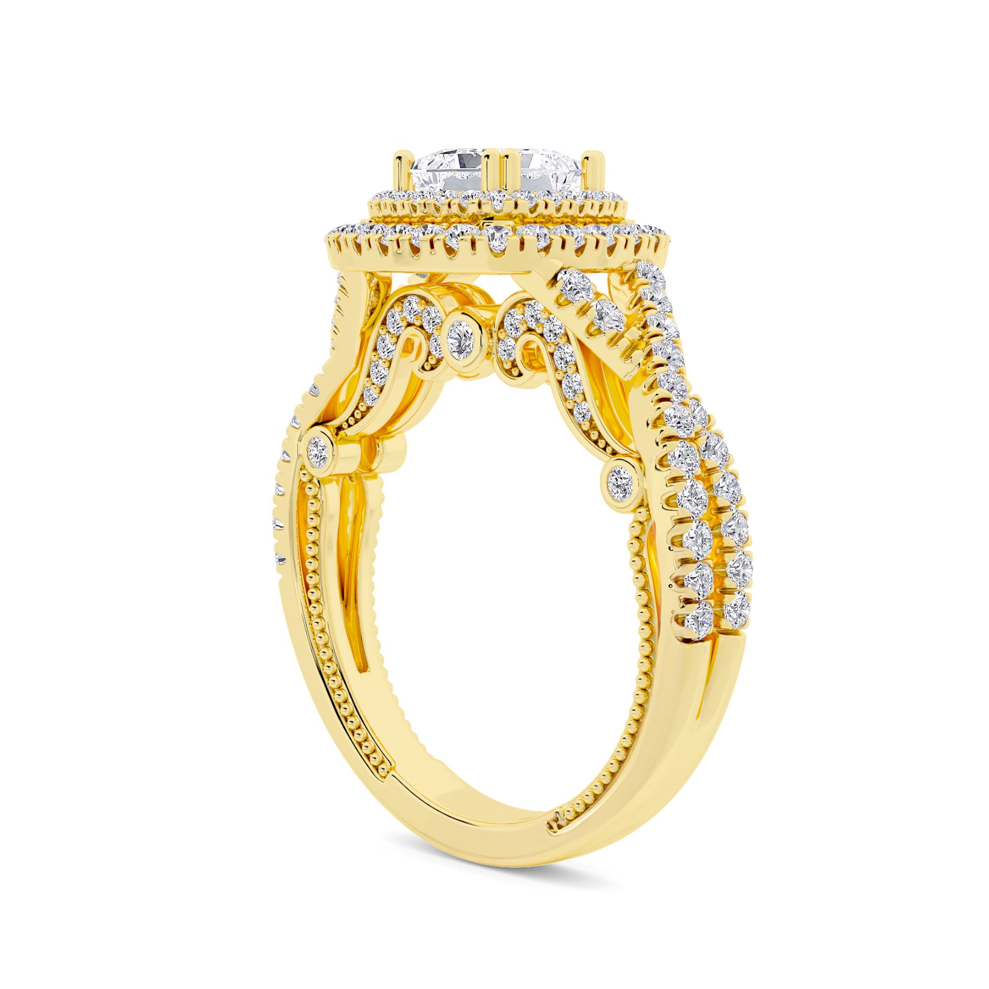 Infinity Halo Diamond Ring - 2