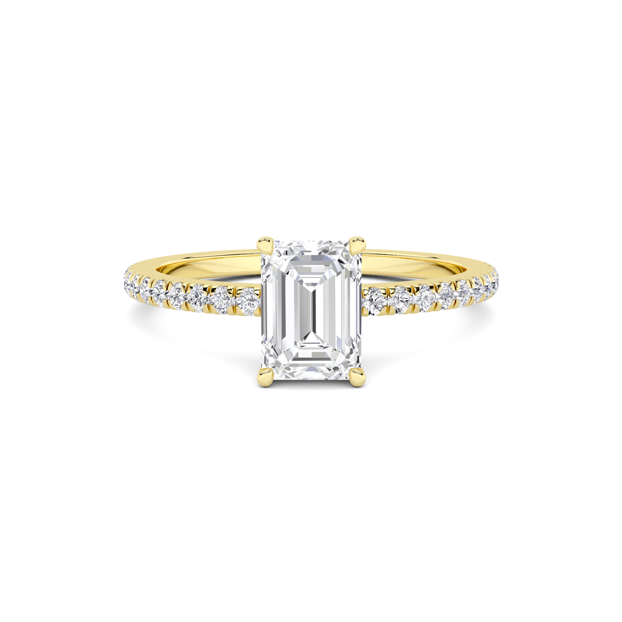 Serene Solitaire Diamond Ring