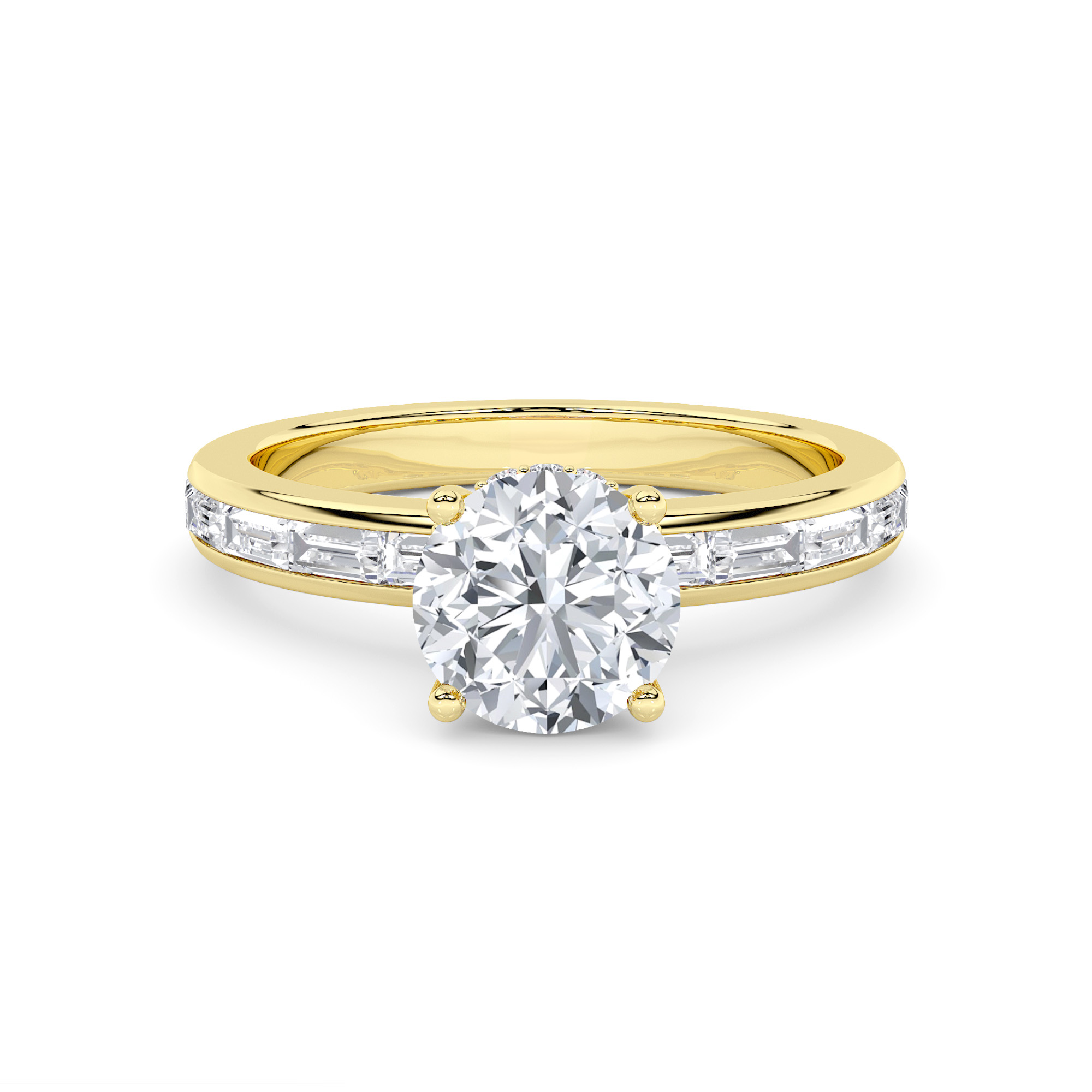 Luminous Solitaire Diamond Ring