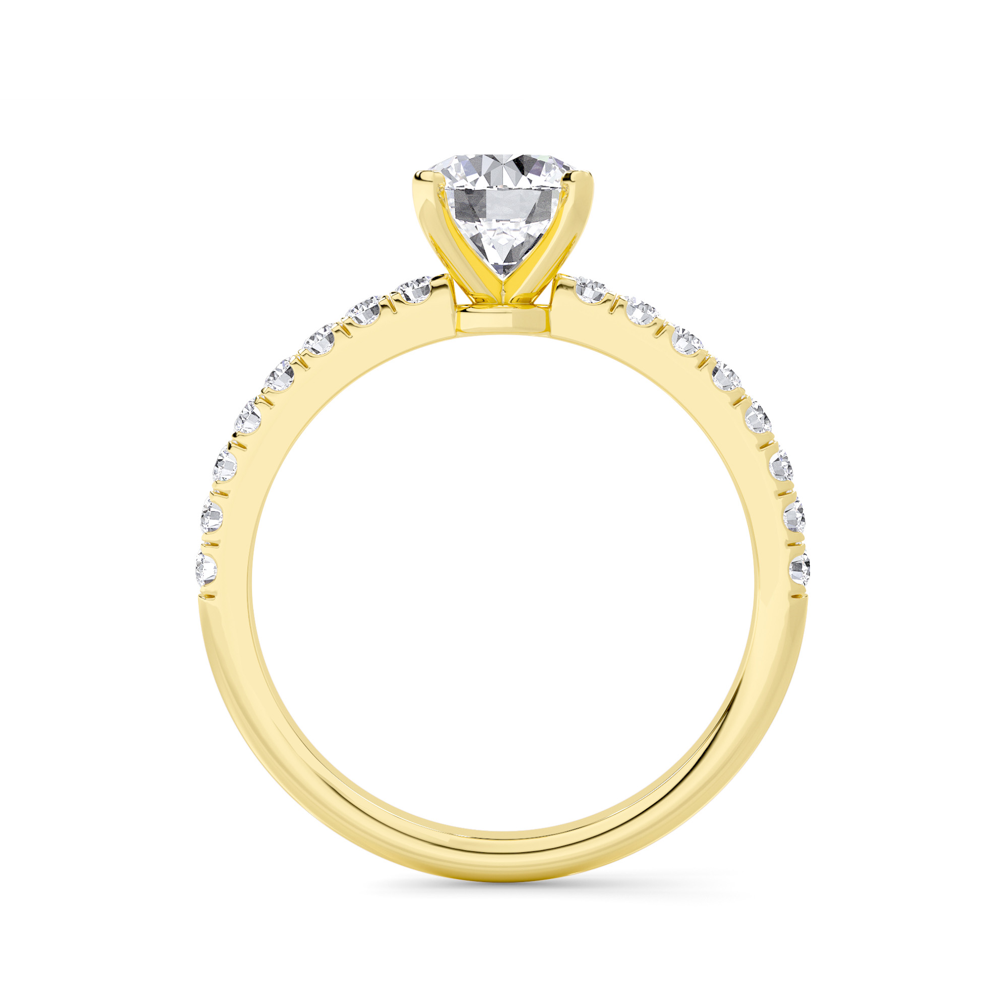 Eternal Solitaire Diamond Ring - 1