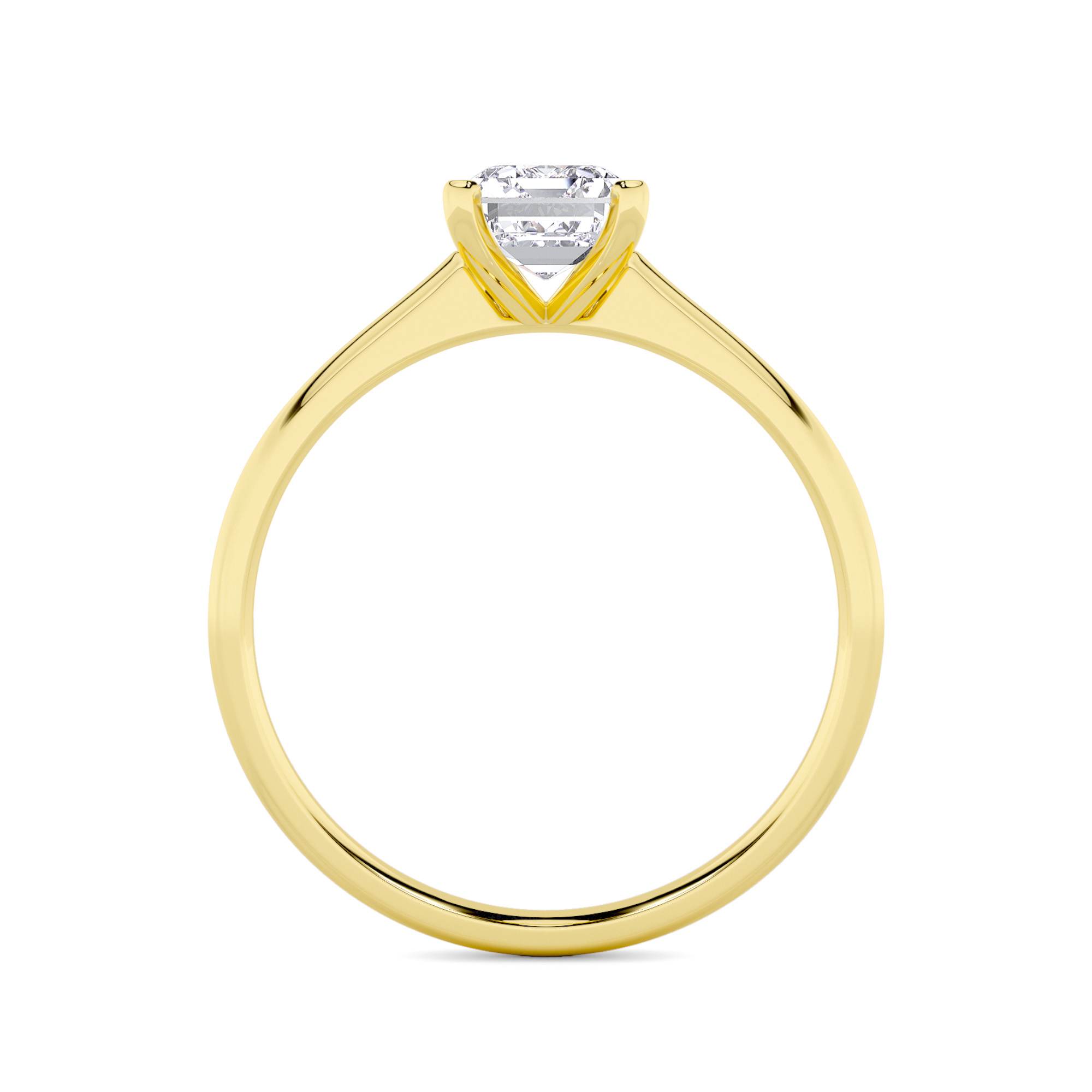 Classic Solitaire Diamond Ring - 1