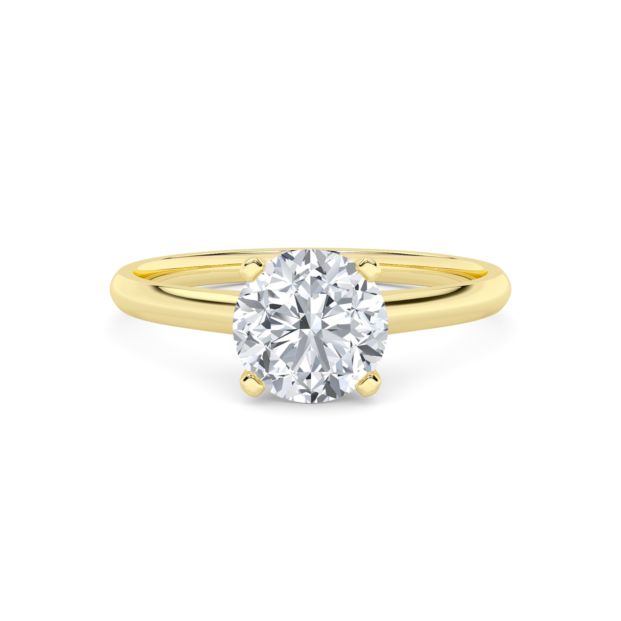 Classic Solitaire Diamond Ring