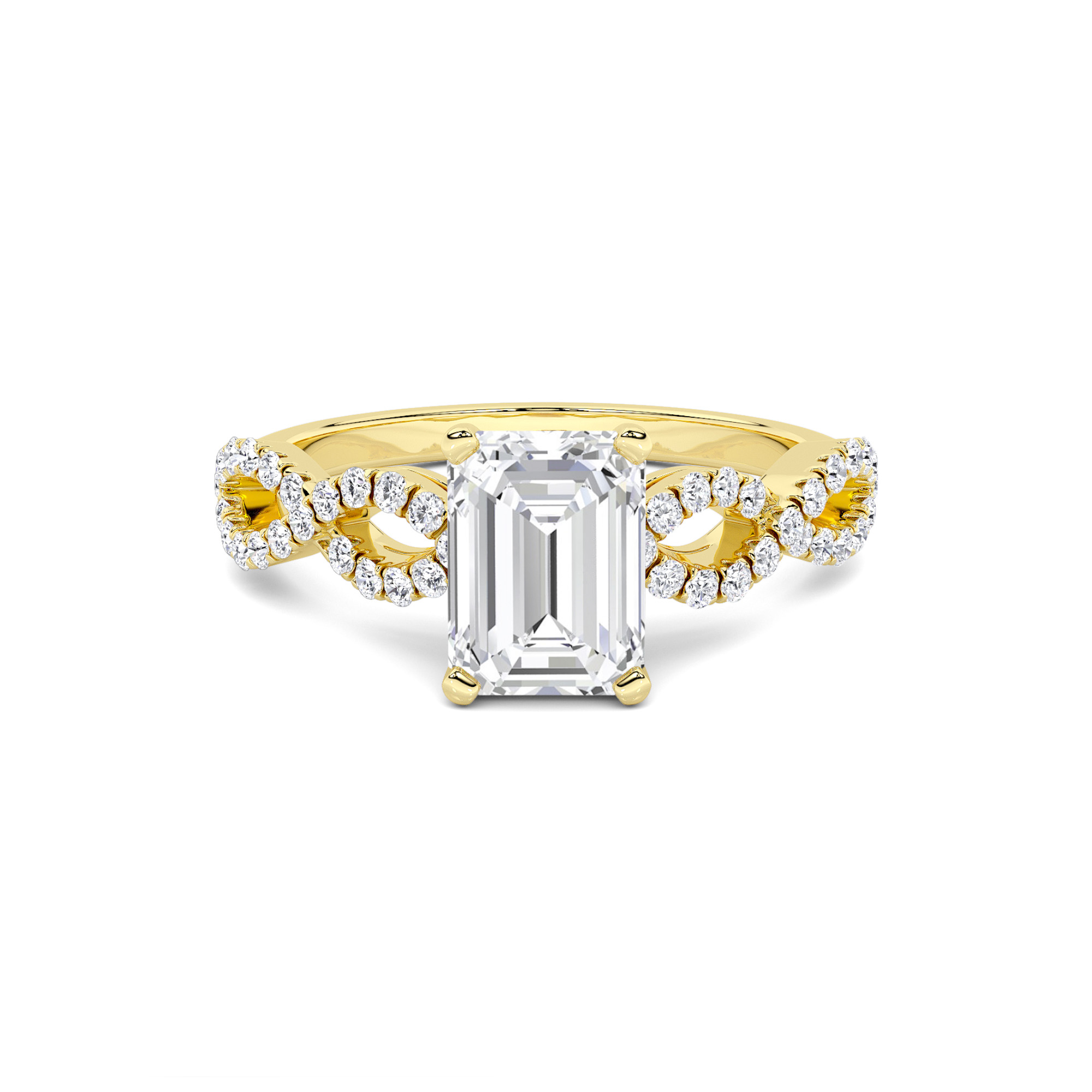 Beyond Infinity Solitaire Diamond Ring