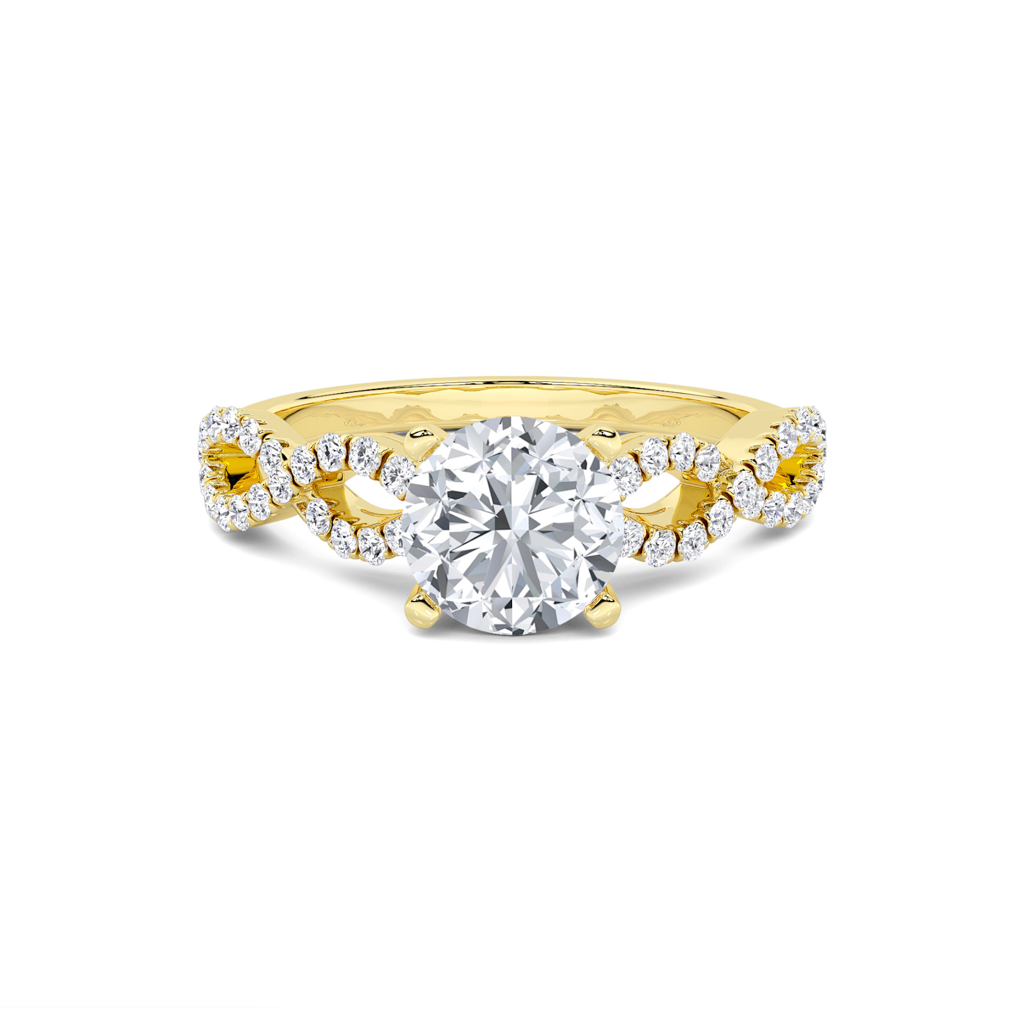Beyond Infinity Solitaire Diamond Ring