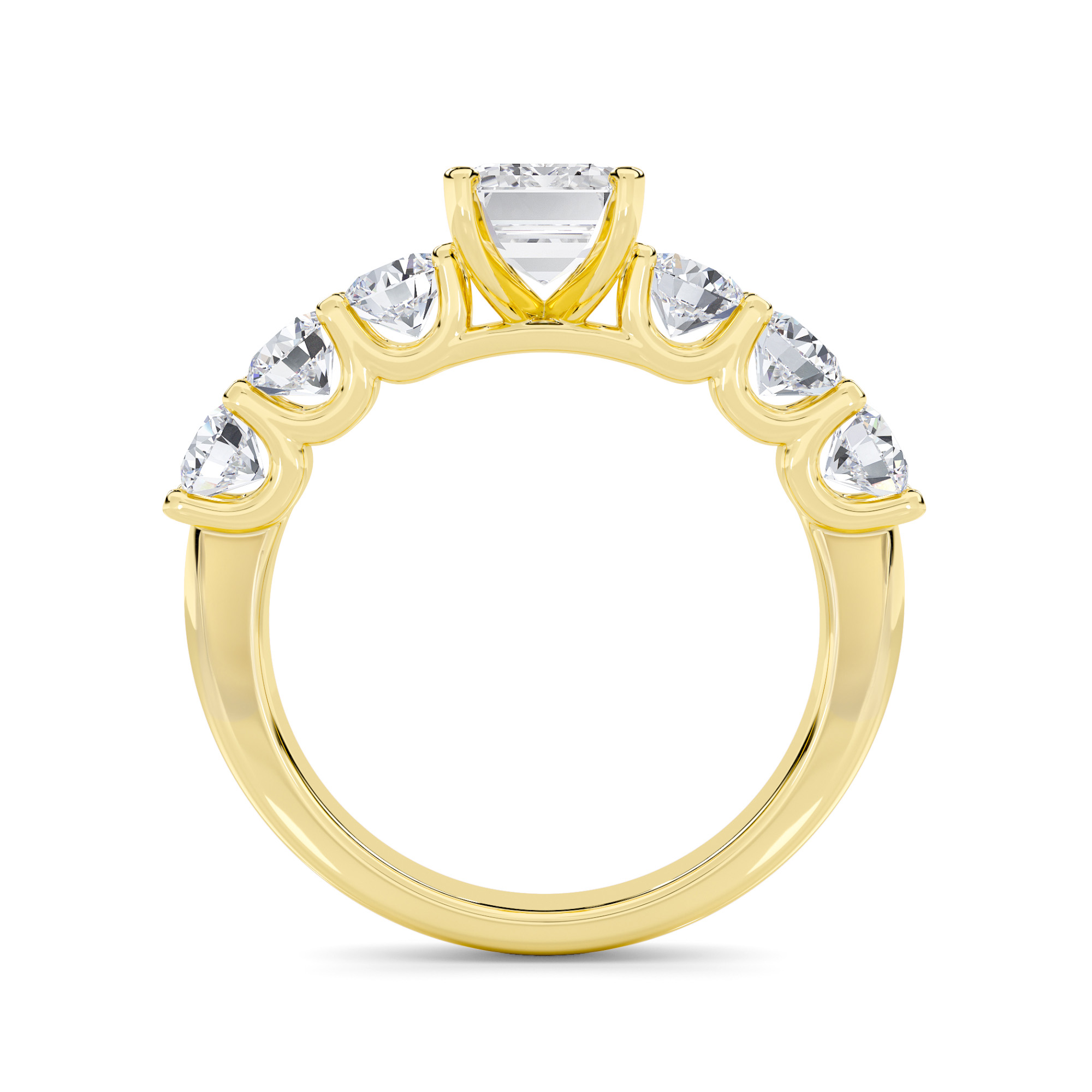 Aurora Solitaire Diamond Ring - 1
