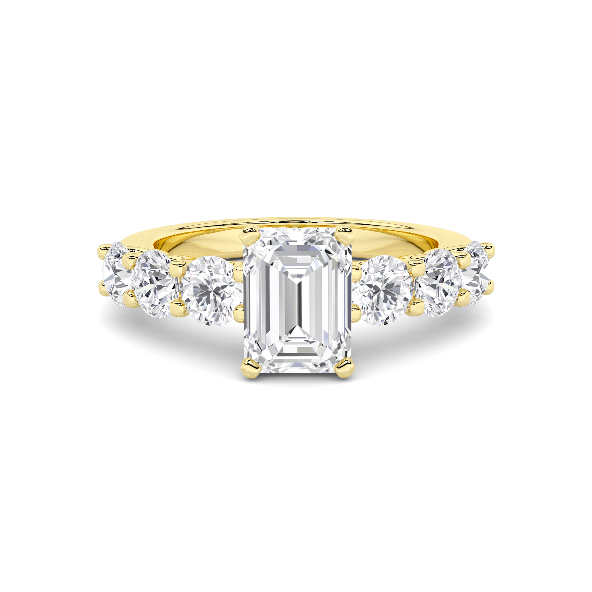 Aurora Solitaire Diamond Ring