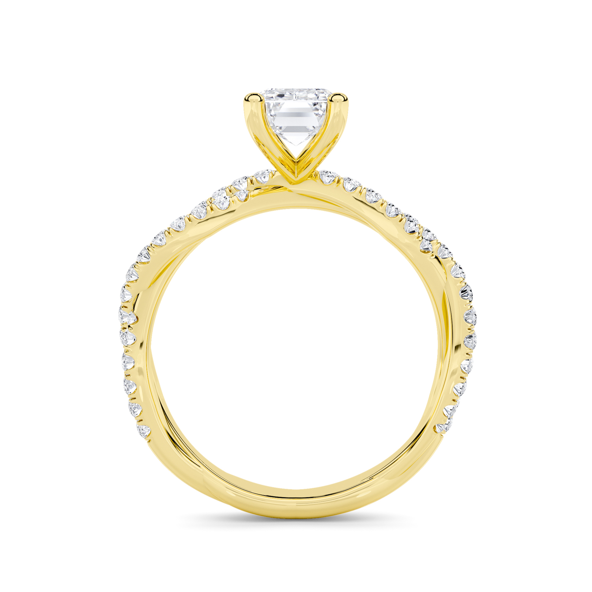 Forever Solitaire Diamond Ring - 1