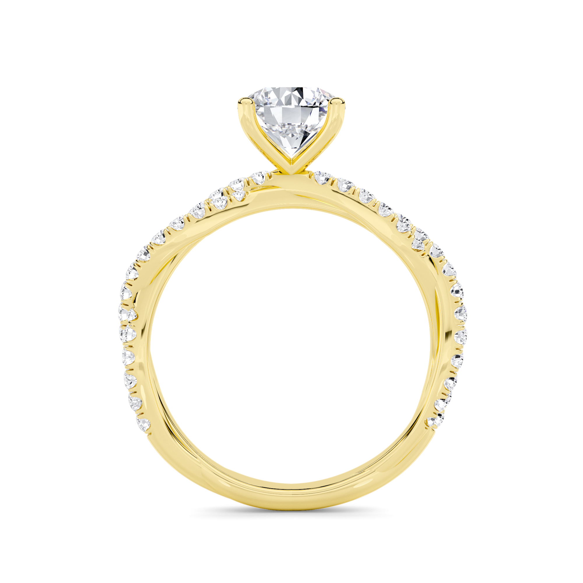 Forever Solitaire Diamond Ring - 1