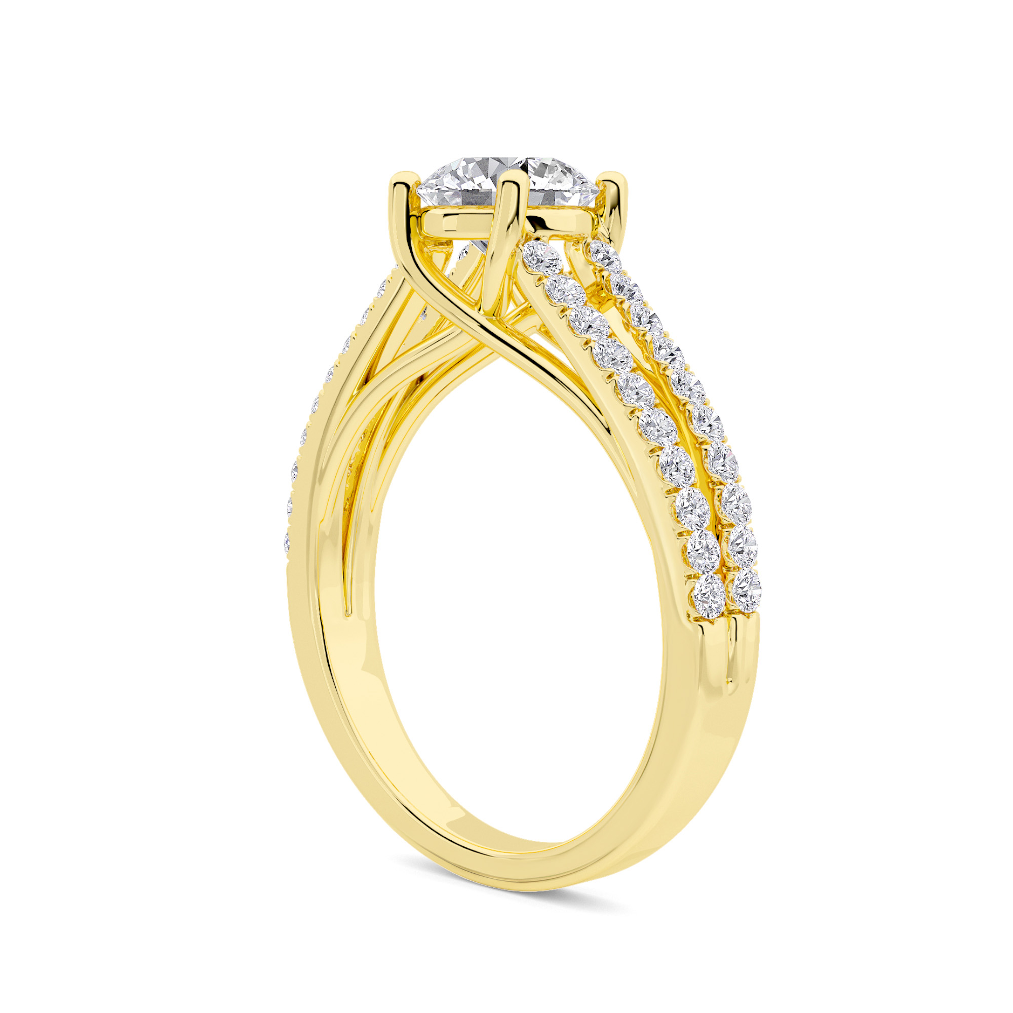 Elegant Solitaire Diamond Ring - 2