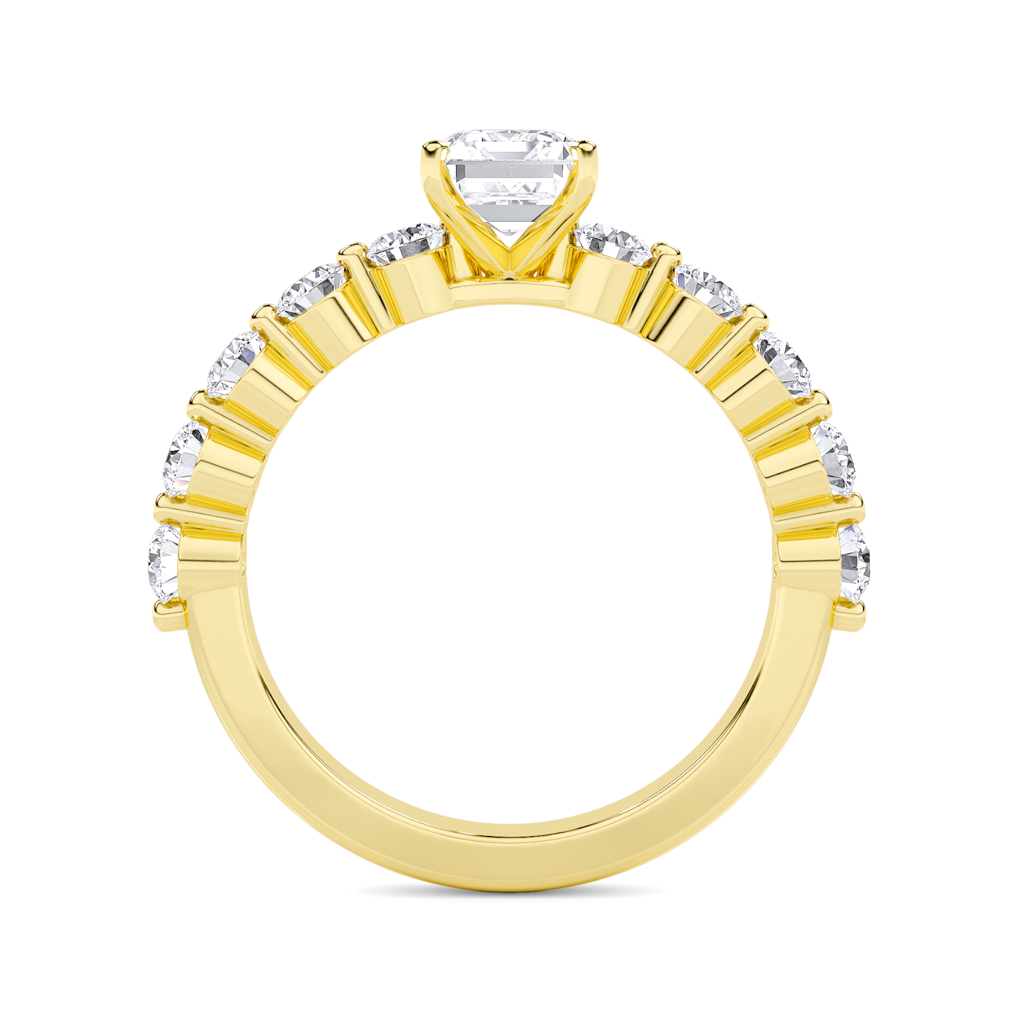 Starlight Solitaire Diamond Ring - 1