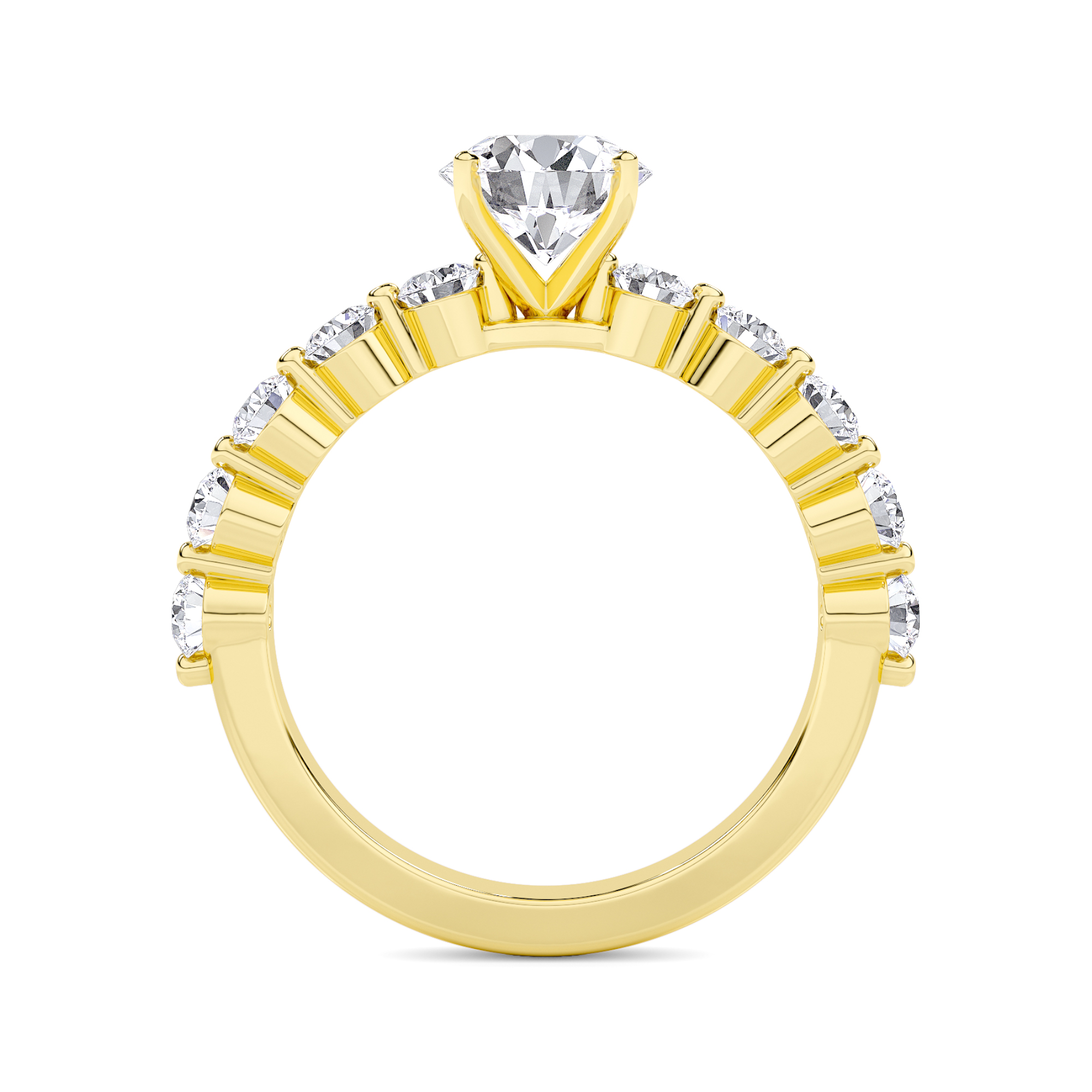 Starlight Solitaire Diamond Ring - 1