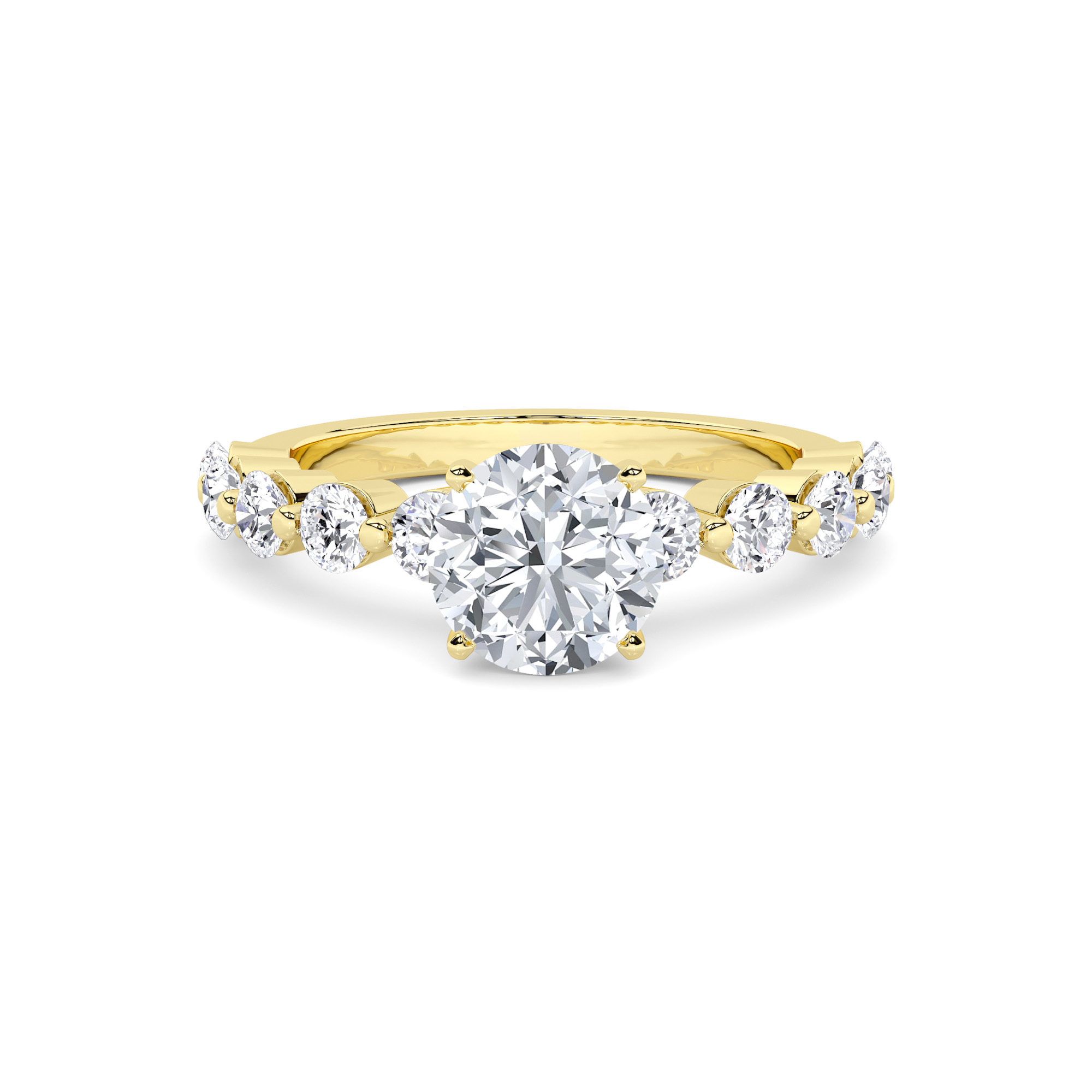 Starlight Solitaire Diamond Ring