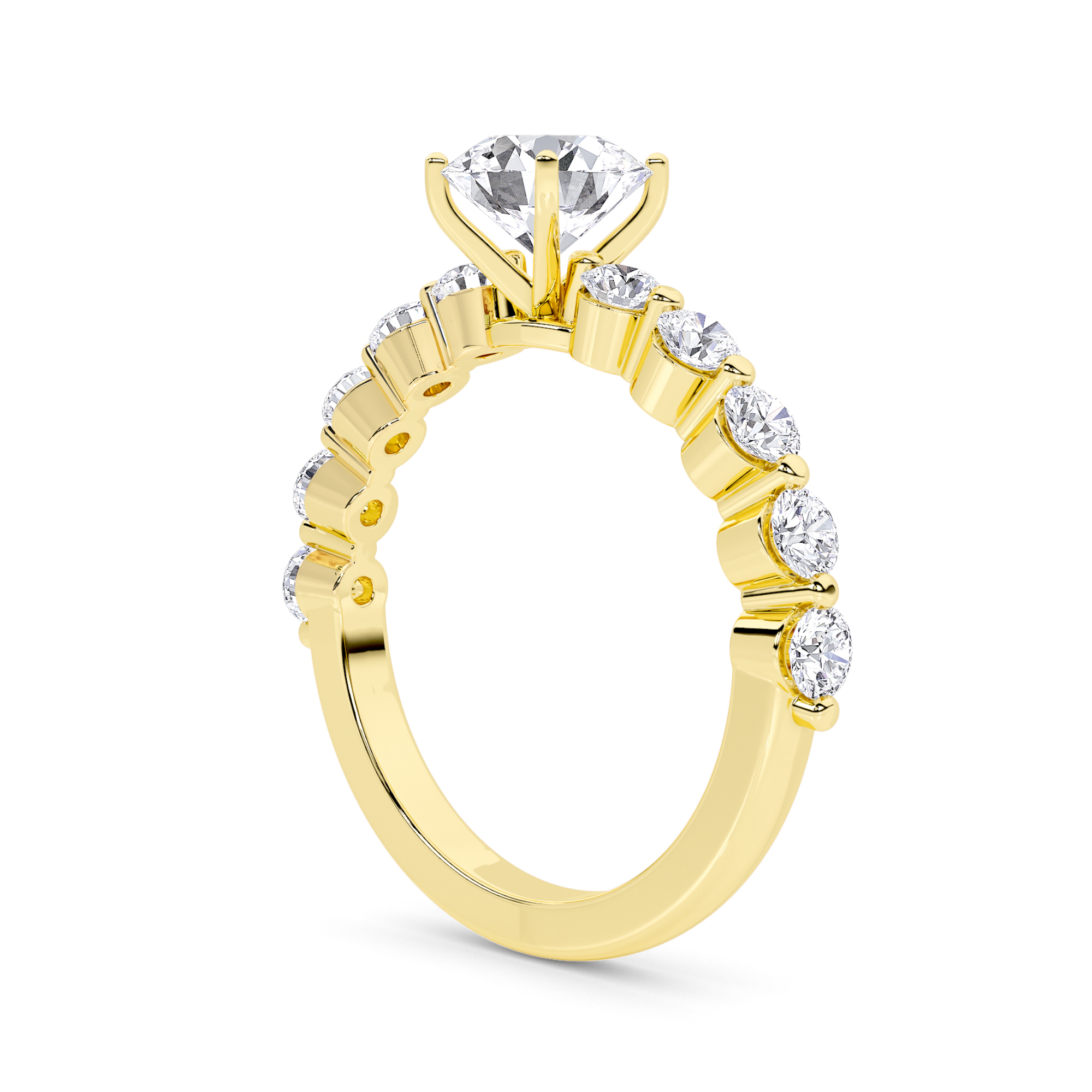 Starlight Solitaire Diamond Ring - 2