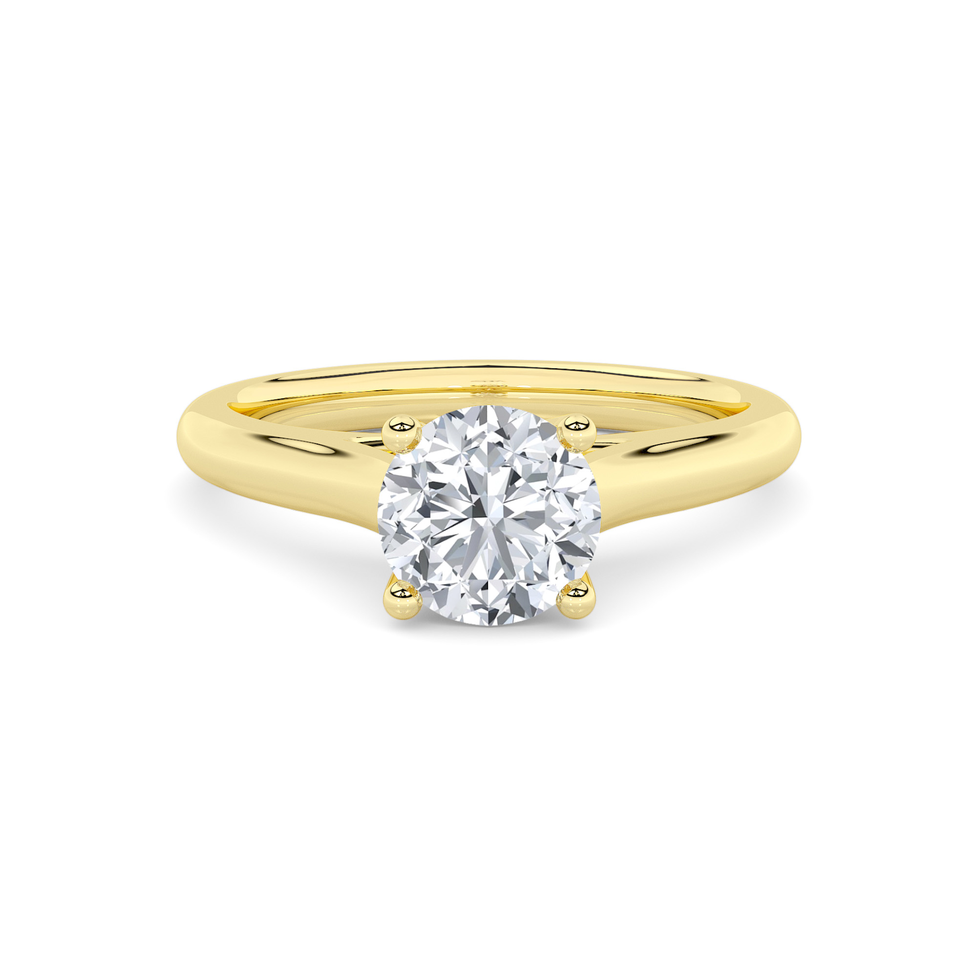 Simplicity Solitaire Diamond Ring