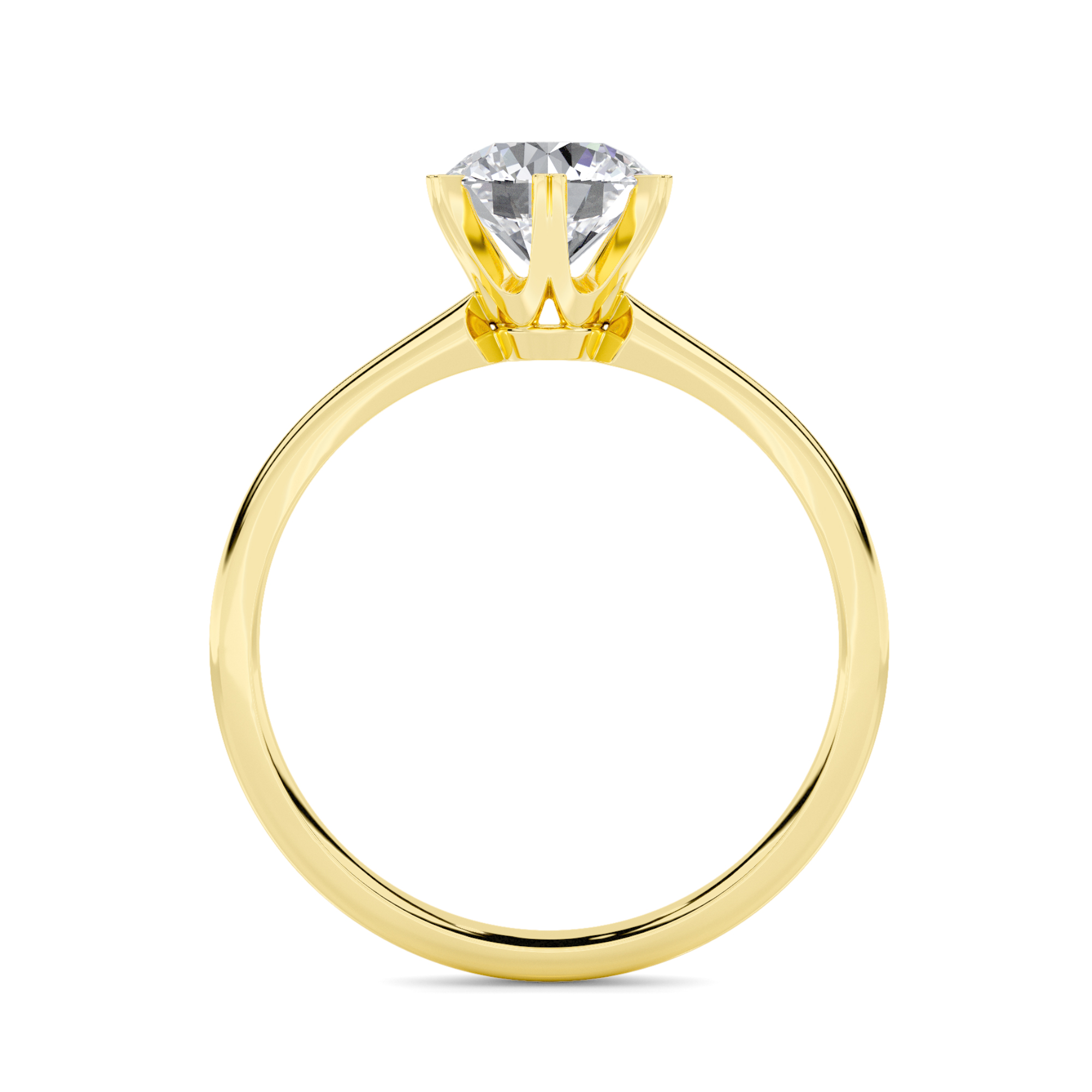 Everlasting Solitaire Diamond Ring - 1