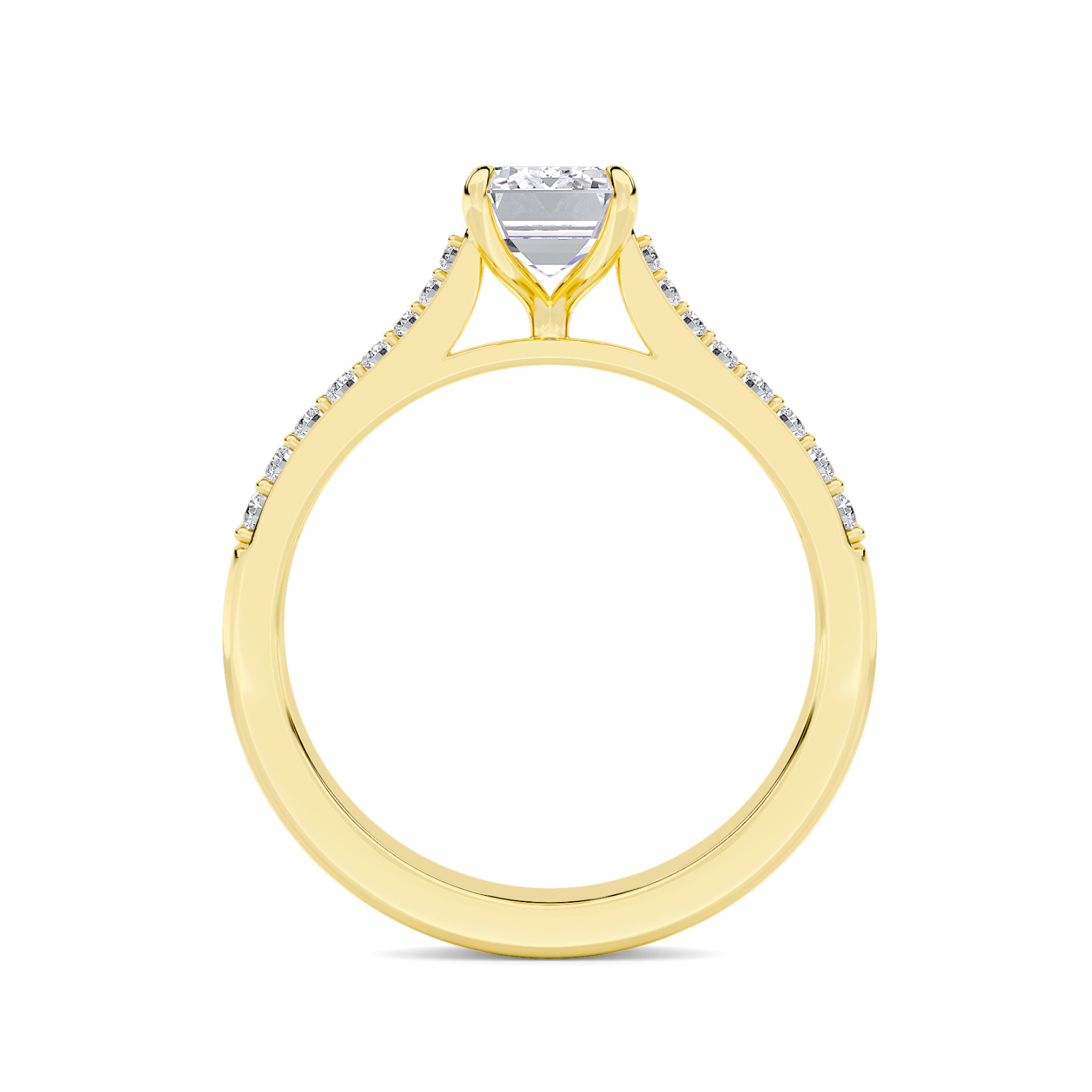 Radiance Solitaire Diamond Ring - 1