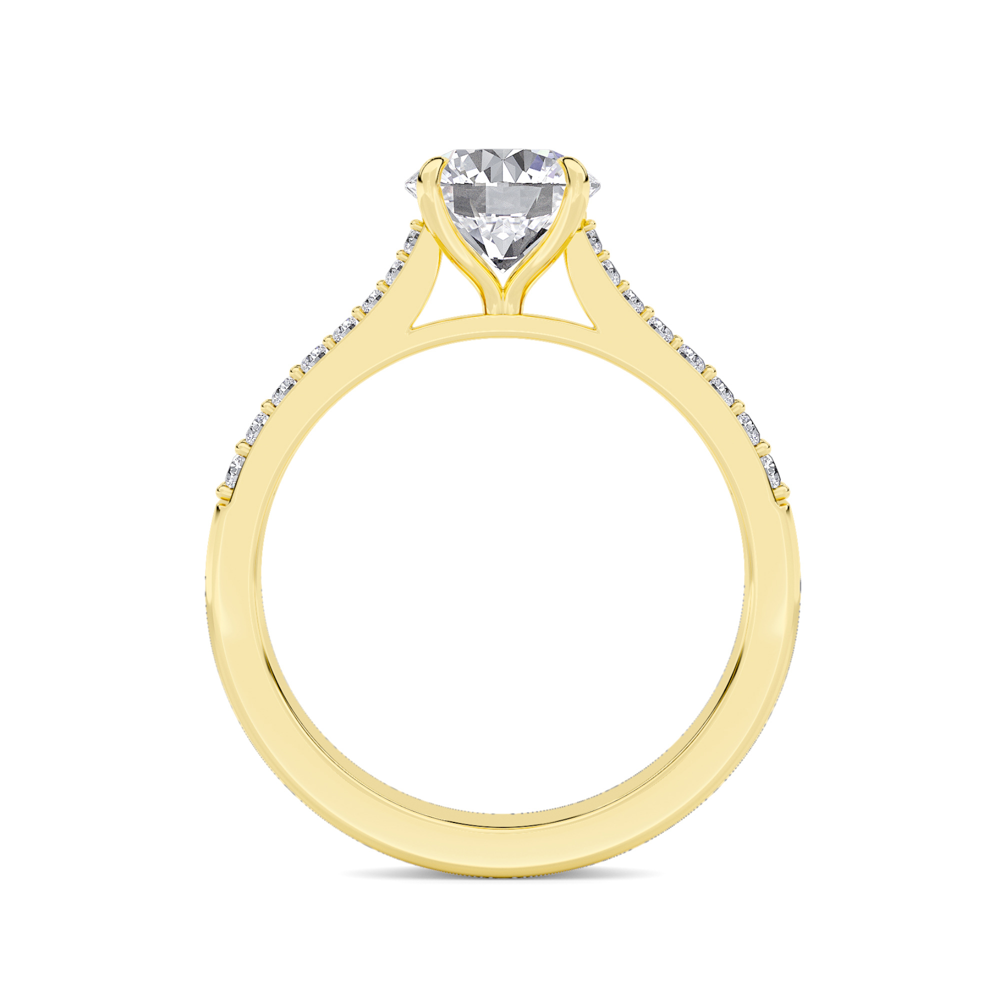 Radiance Solitaire Diamond Ring - 1