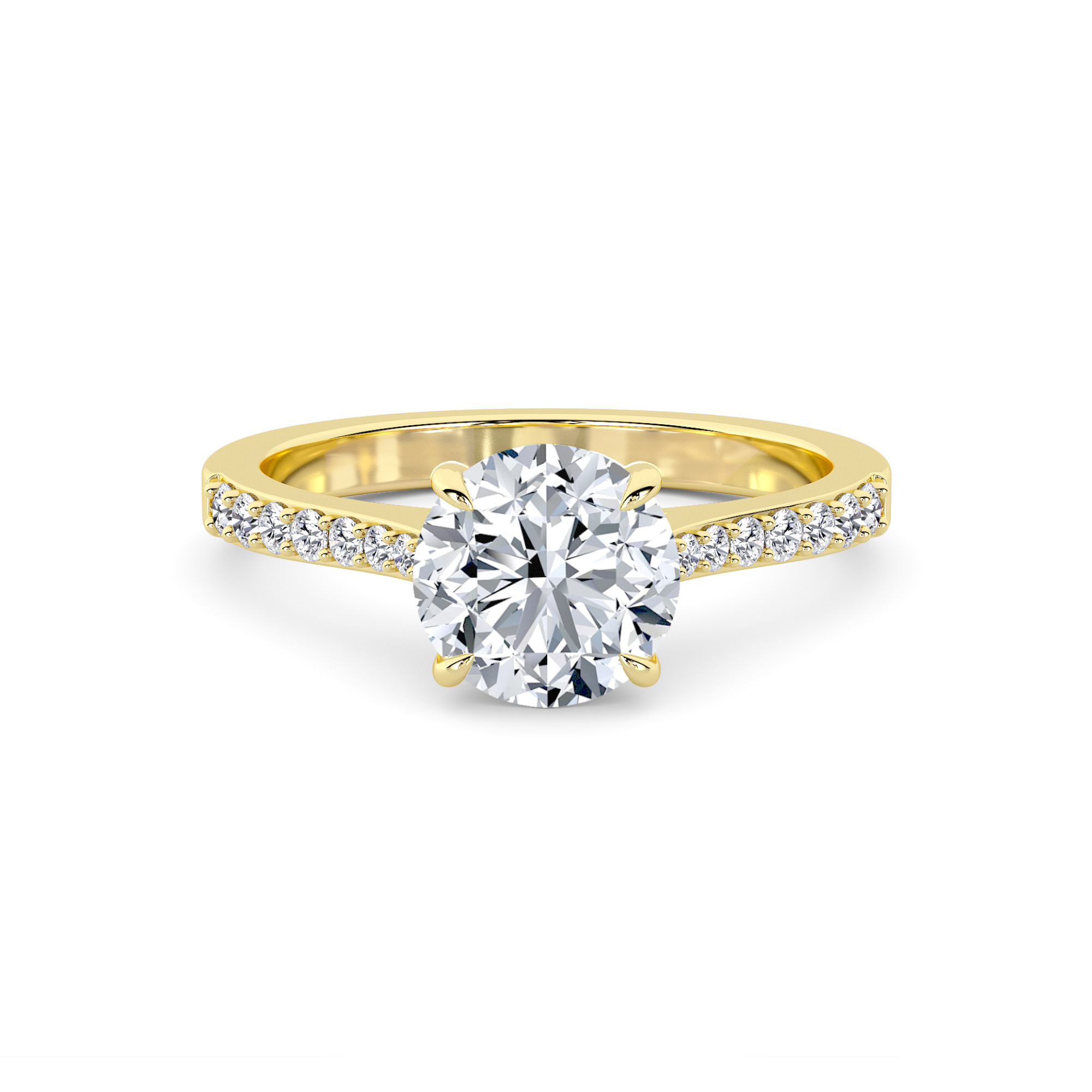 Radiance Solitaire Diamond Ring