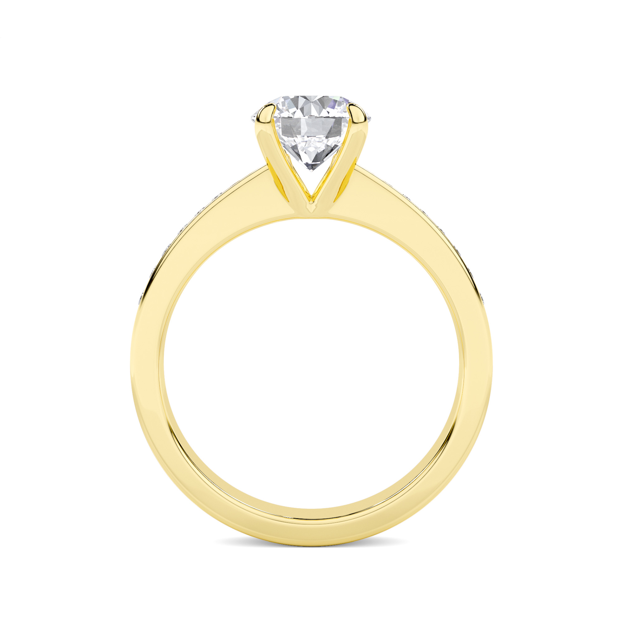 Pristine Solitaire Diamond Ring - 1