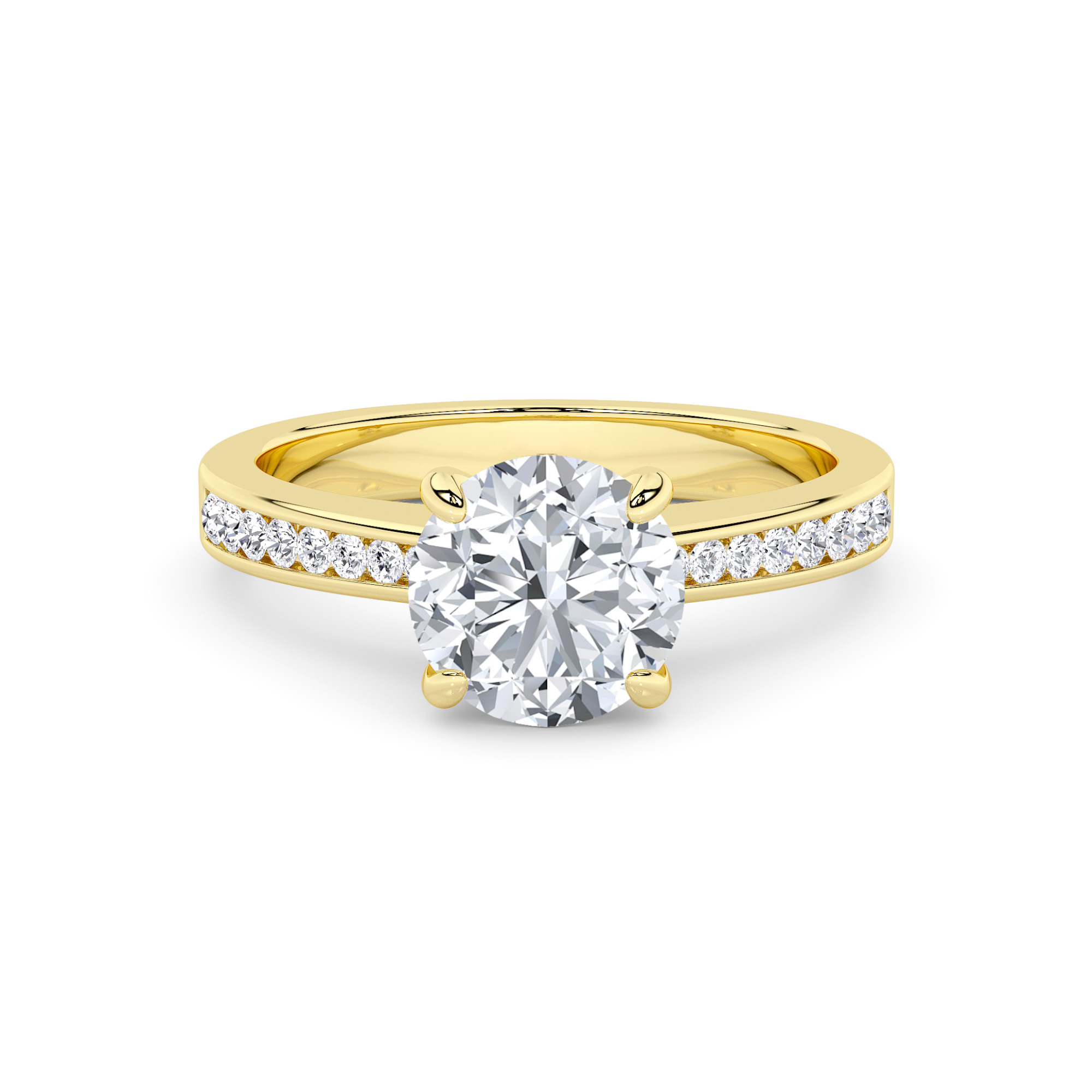 Pristine Solitaire Diamond Ring