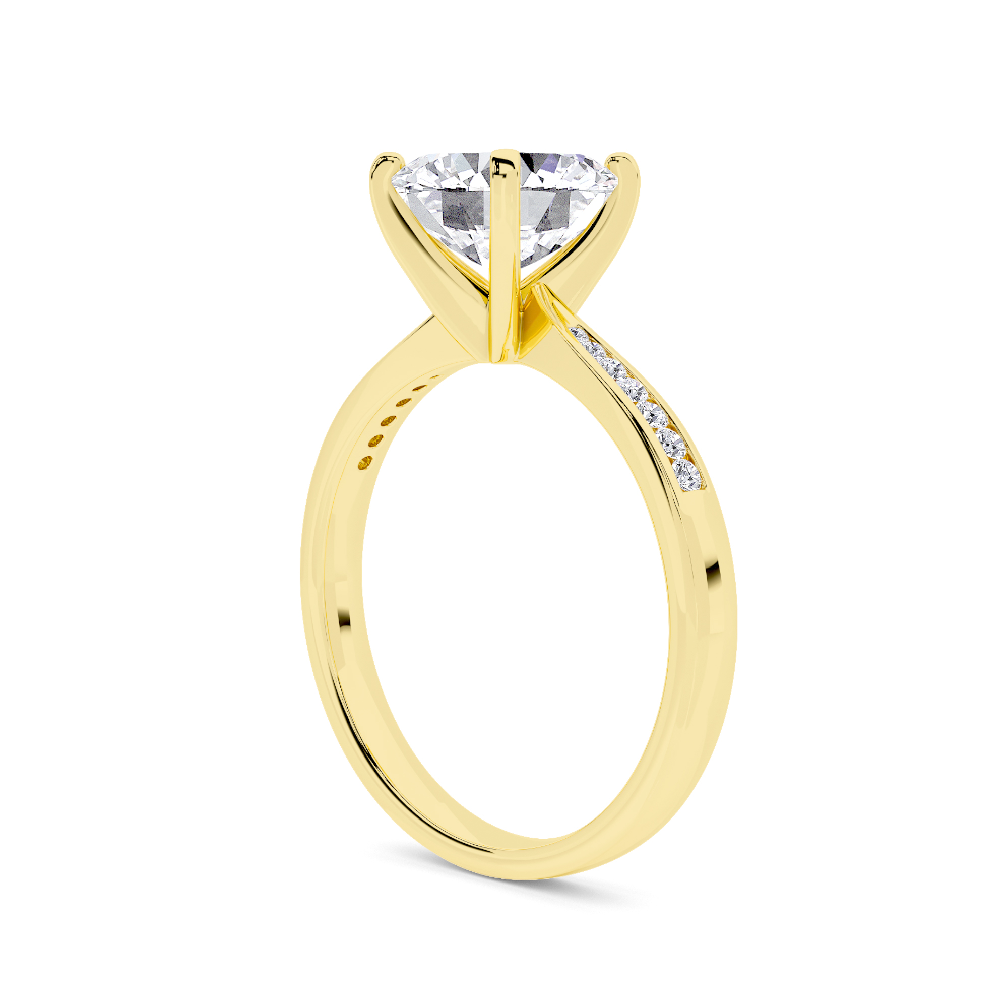 Pristine Solitaire Diamond Ring - 2