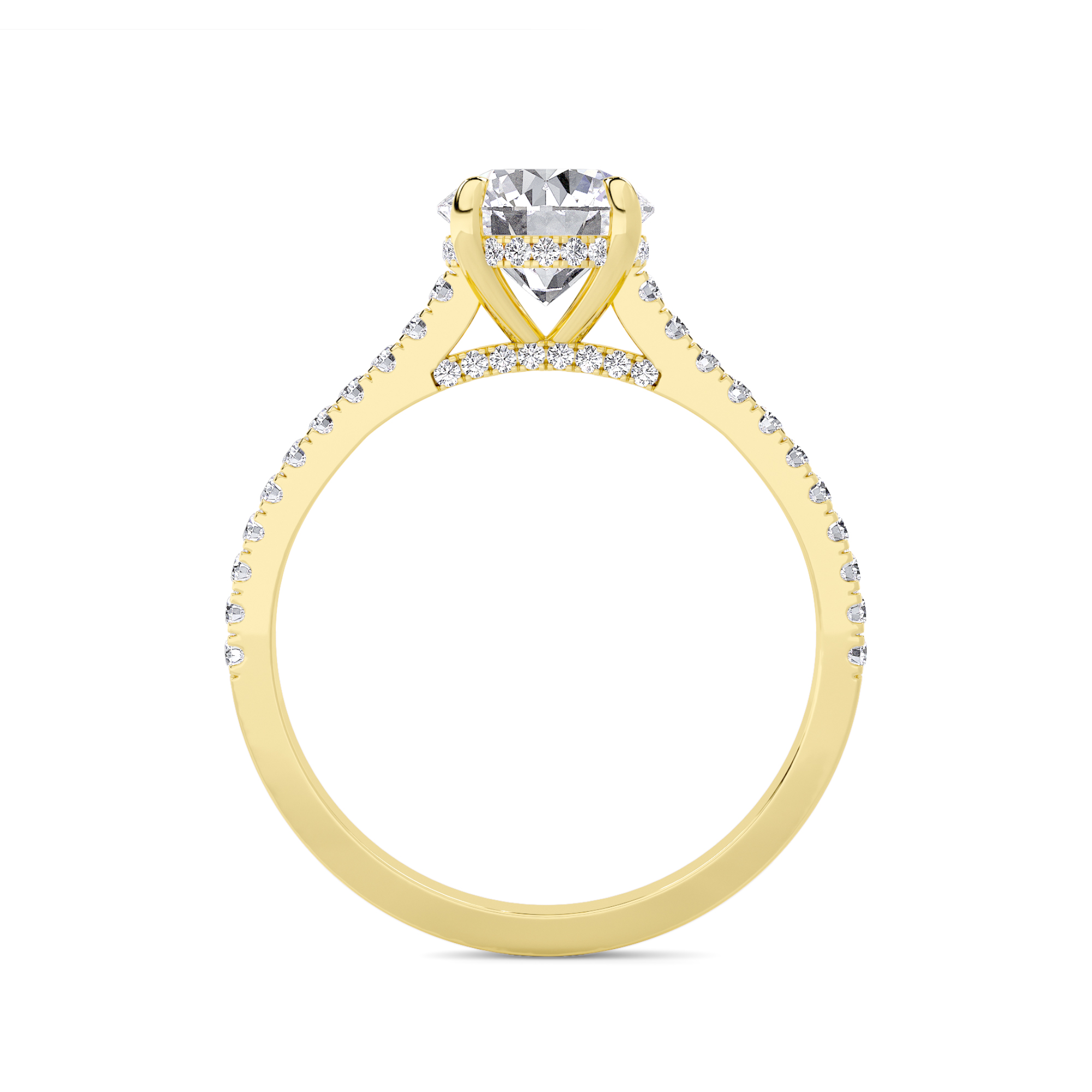 Royalty Solitaire Diamond Ring - 1