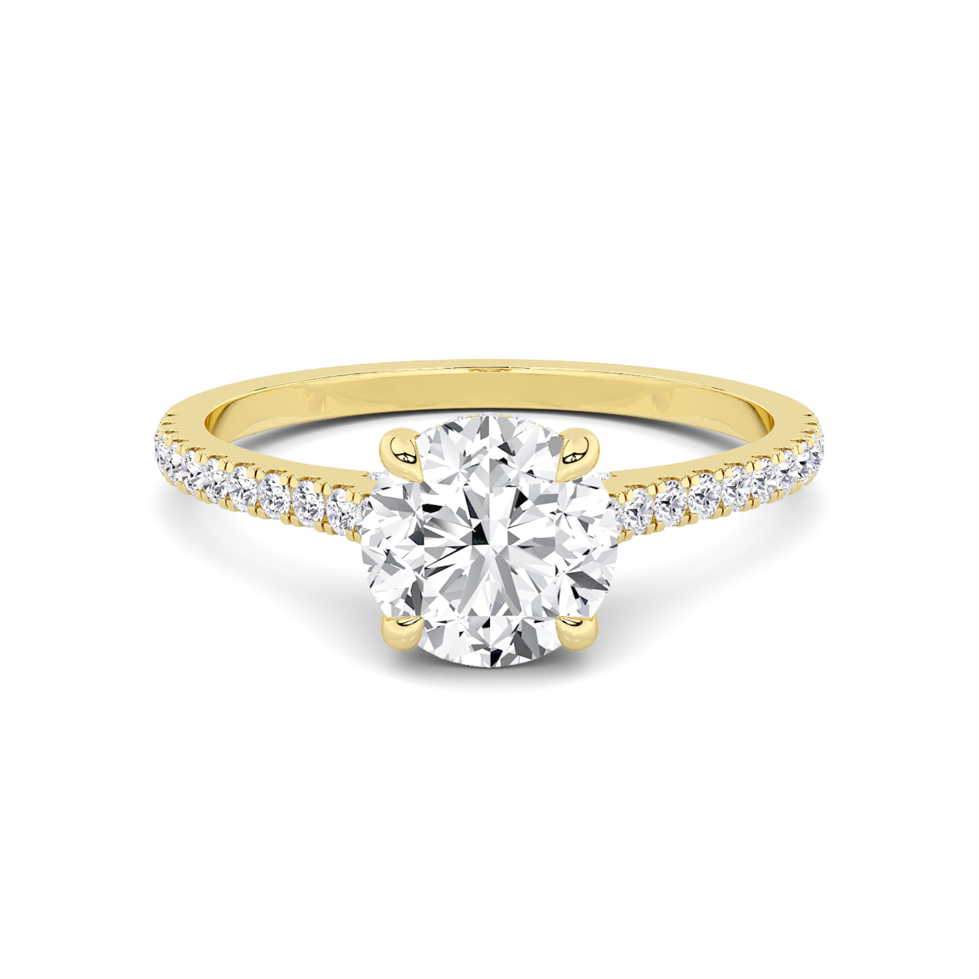 Royalty Solitaire Diamond Ring