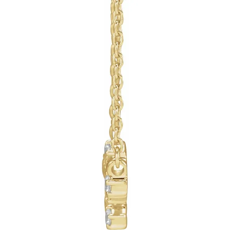14KT GOLD CONSTELLATION ZODIAC NECKLACE - LEO - 1