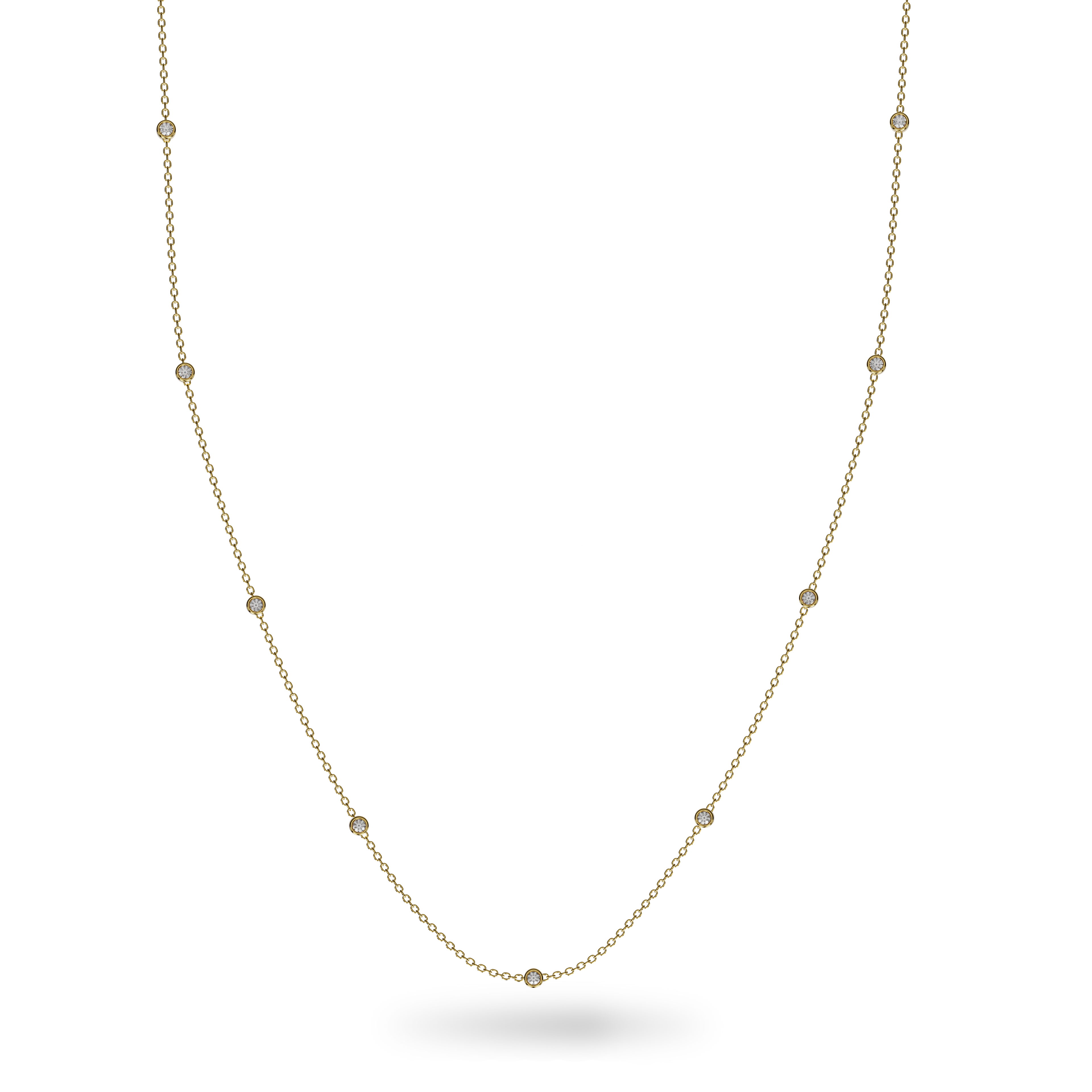 Diamond by the Yard Necklace