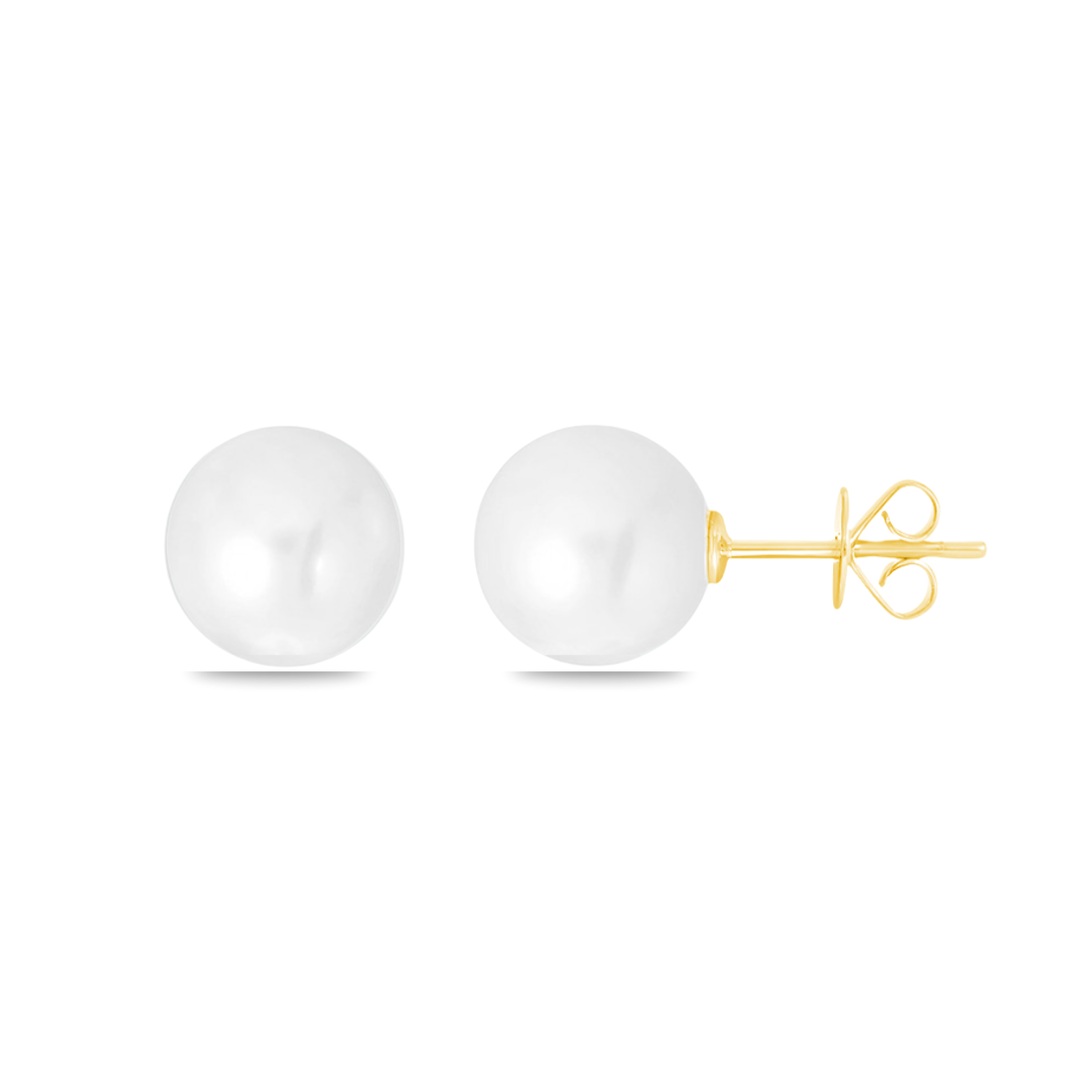 Lagoon Light Pearl Studs - 3PK - 1