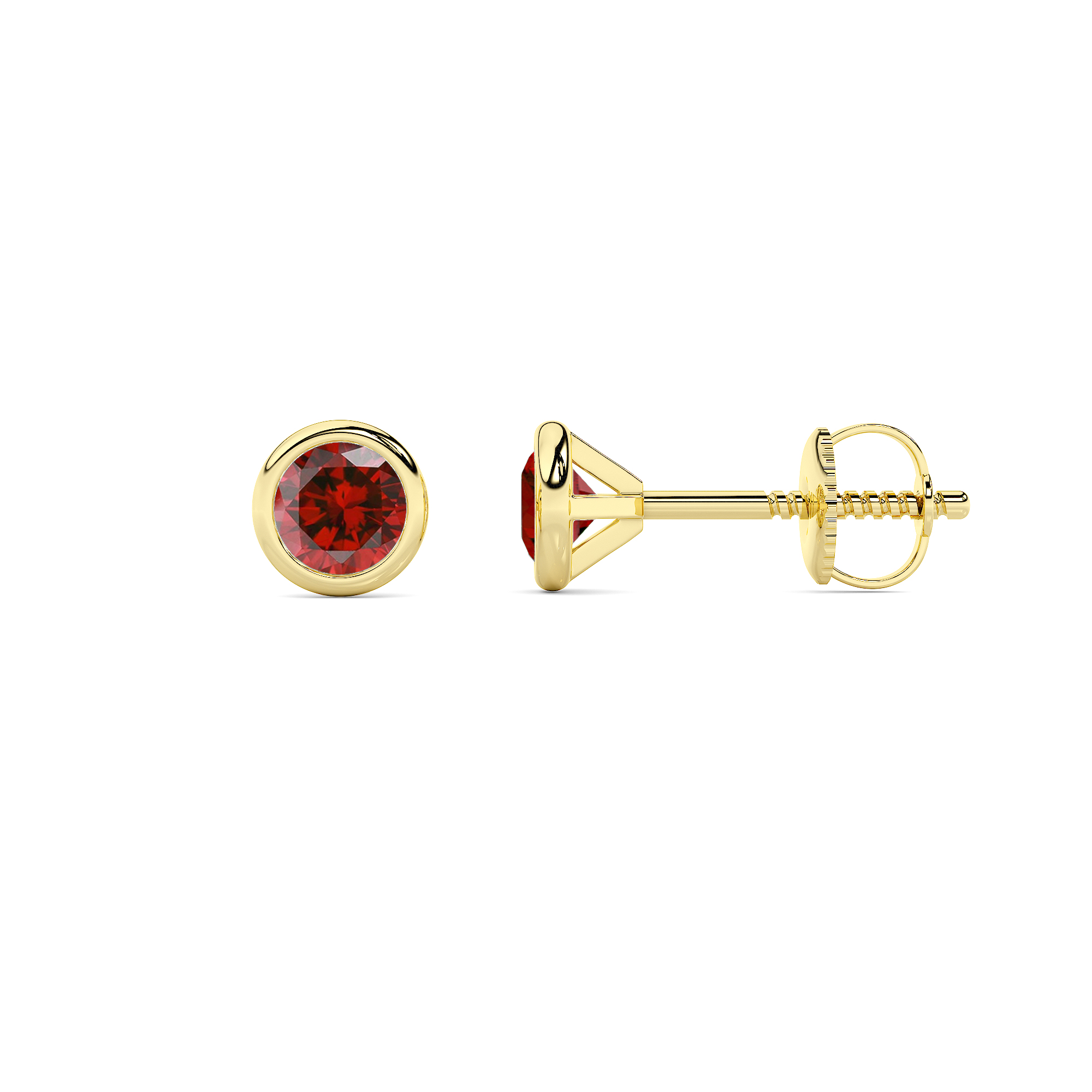 SEMI PRECIOUS WHISPER GARNET STUD COLLECTION - 1