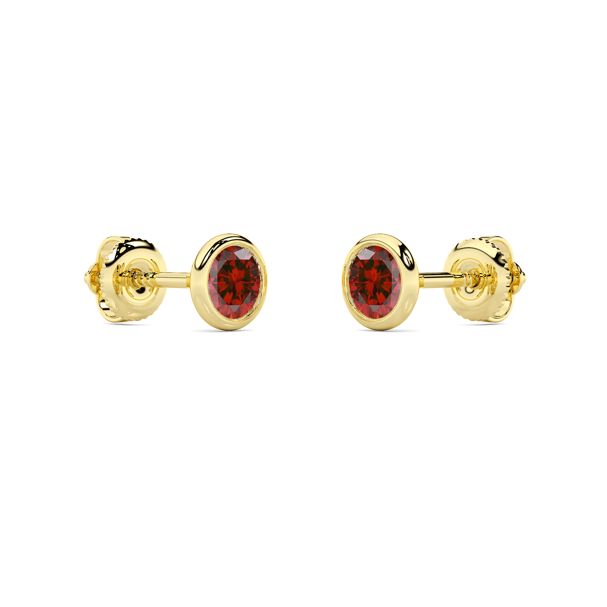 SEMI PRECIOUS WHISPER GARNET STUD COLLECTION - 3