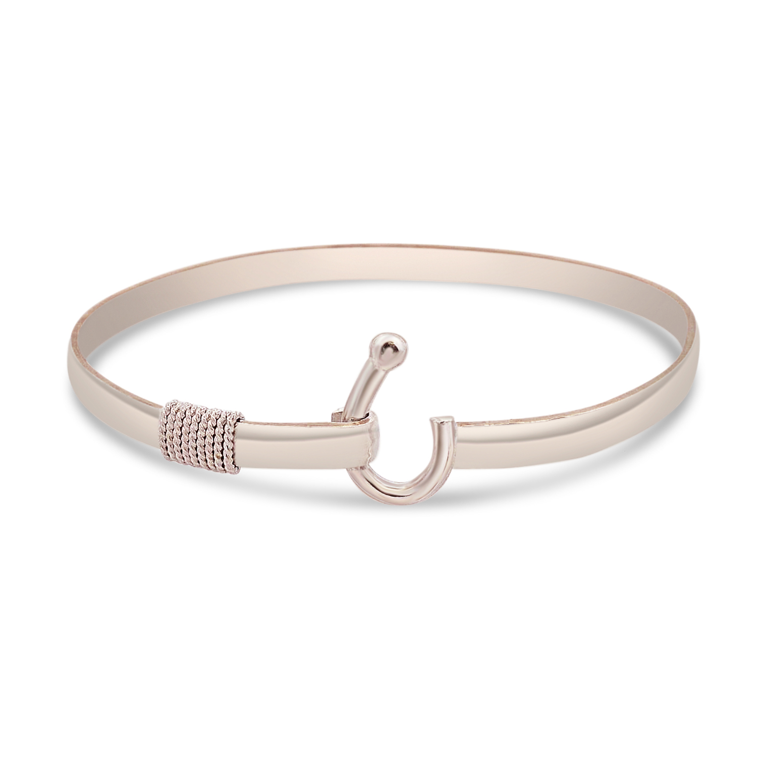 FISH HOOK SILVER ISLAND HOOK BRACELET