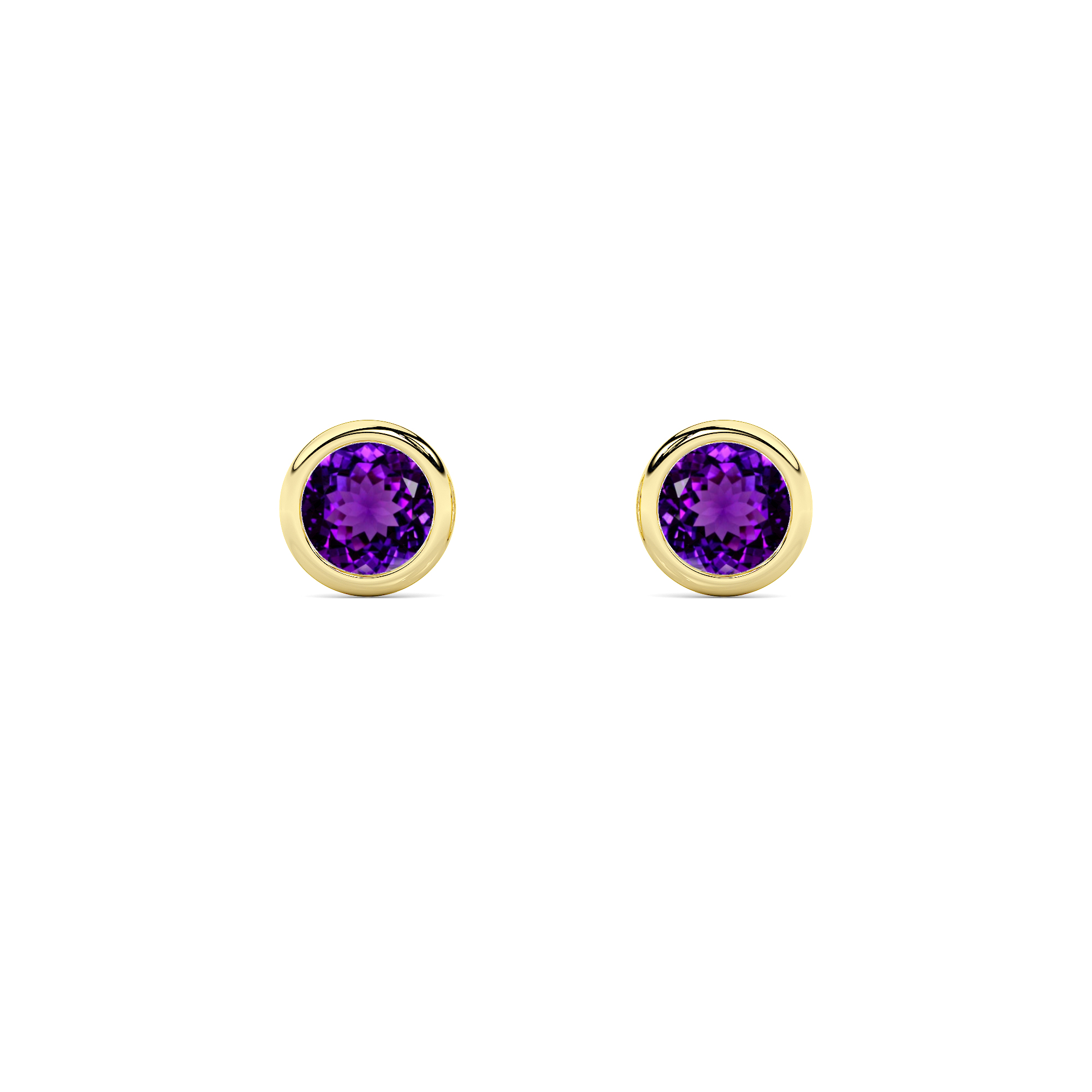 SEMI PRECIOUS WHISPER AMETHYST STUD COLLECTION