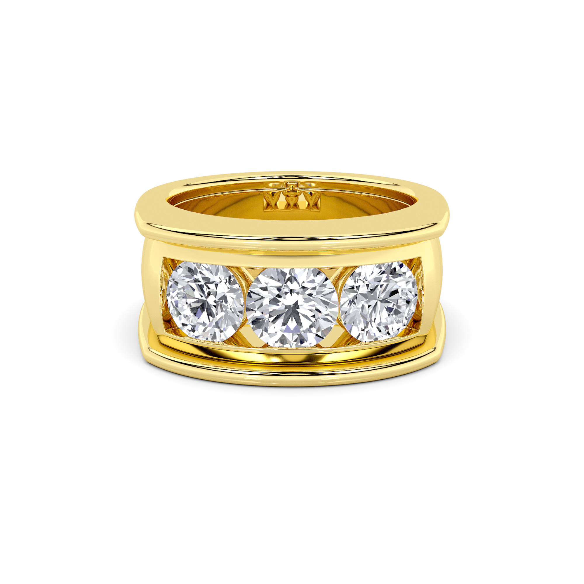 REGAL TRIO MEN'S DIAMOND RING