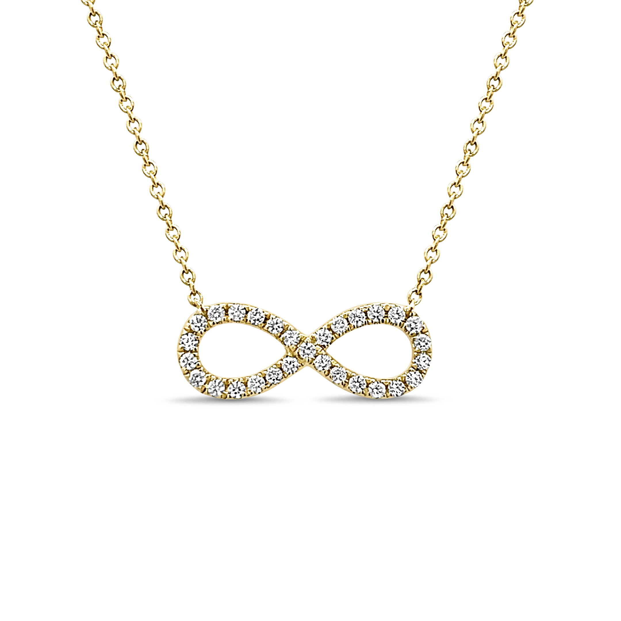DIAMOND INFINITY NECKLACE