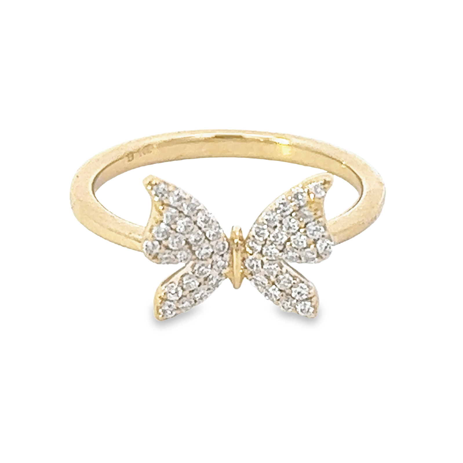 Petite Diamond Butterfly Ring